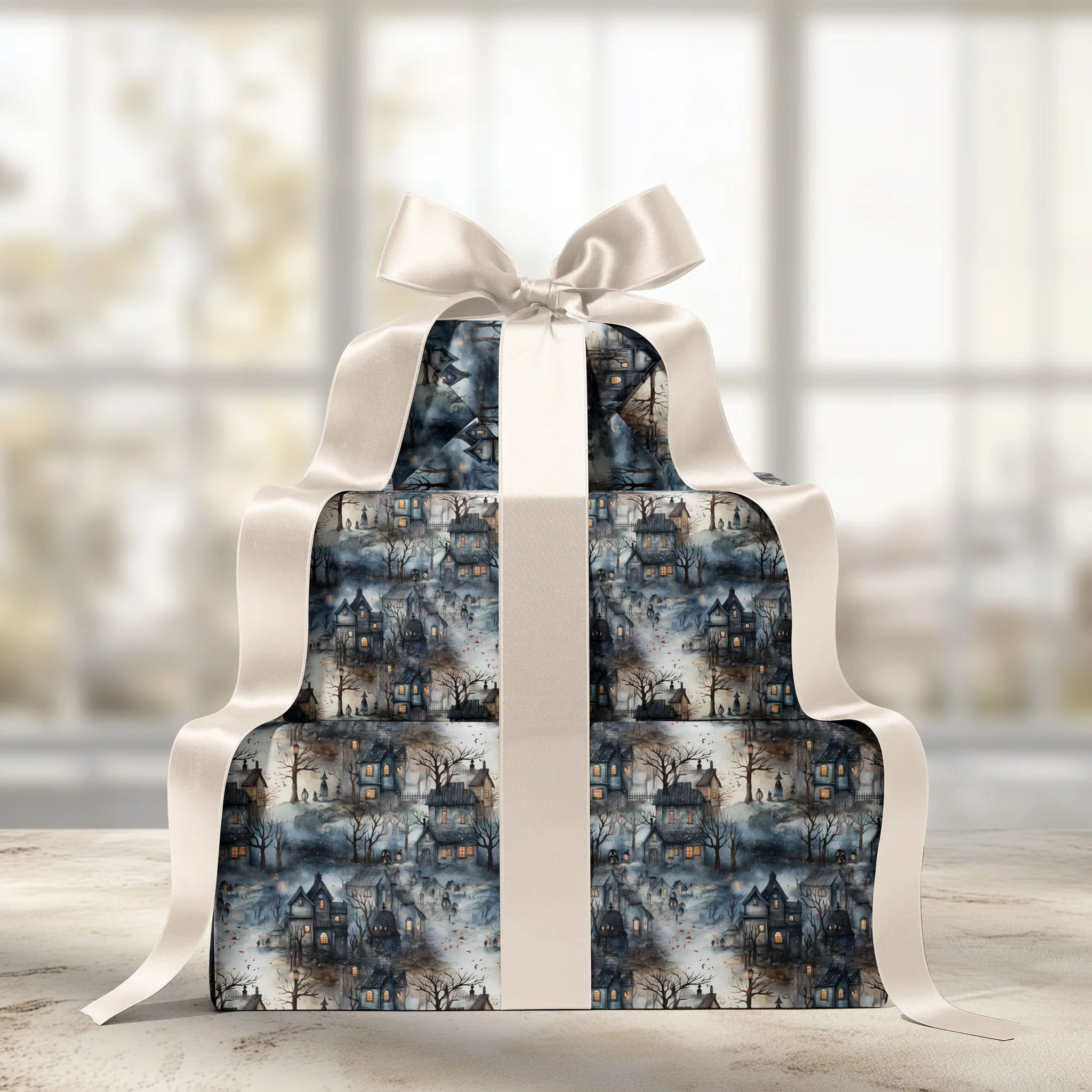Heart and Home Gift Wrapping Paper