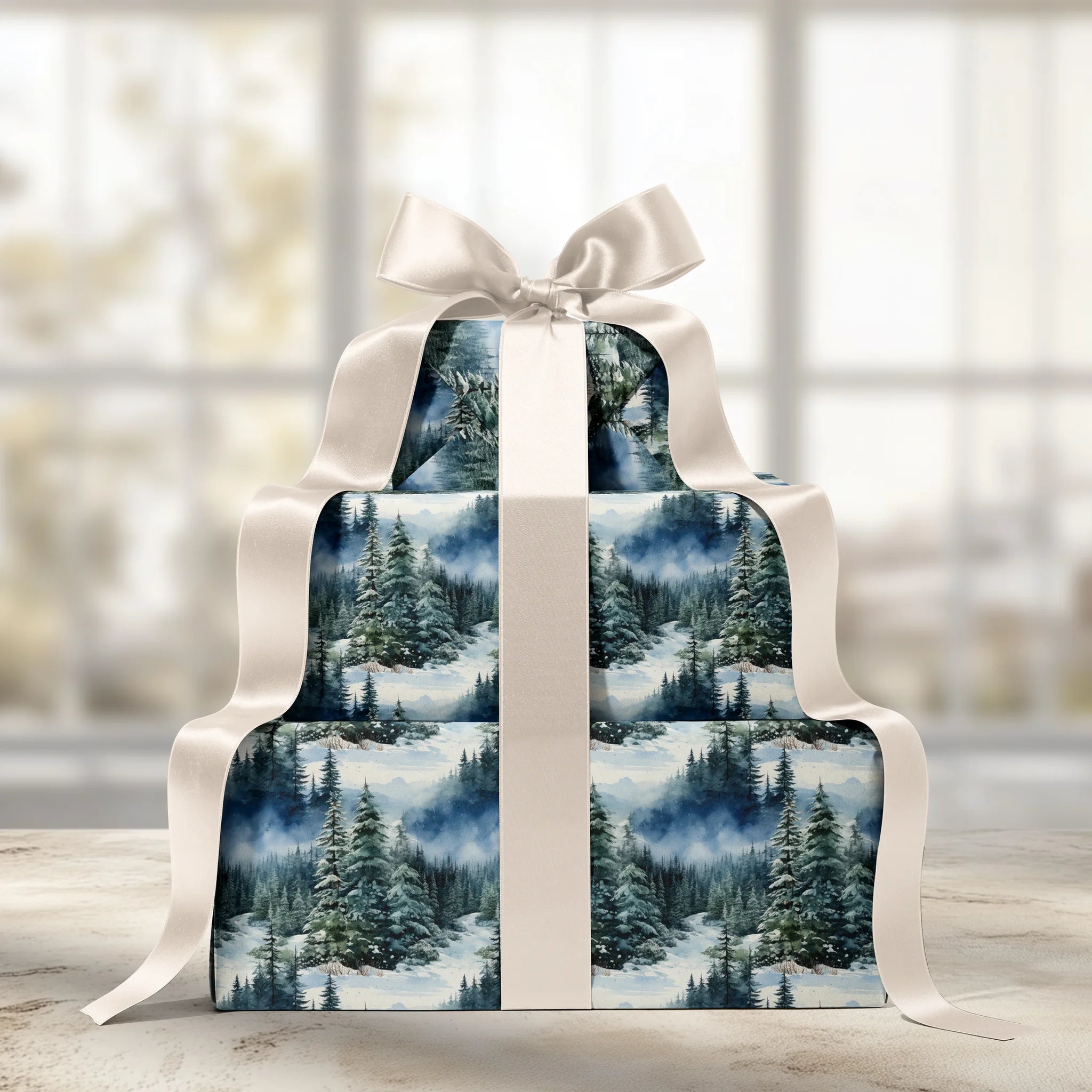 All Spruced Up Gift Wrapping Paper