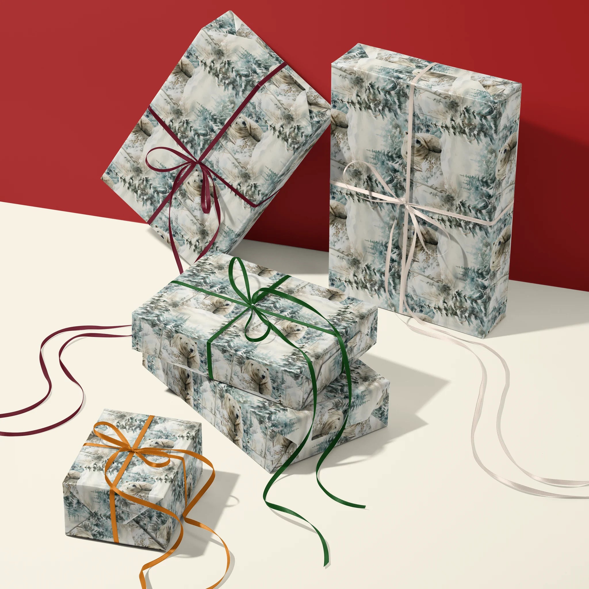 Polar Express Gift Wrapping Paper