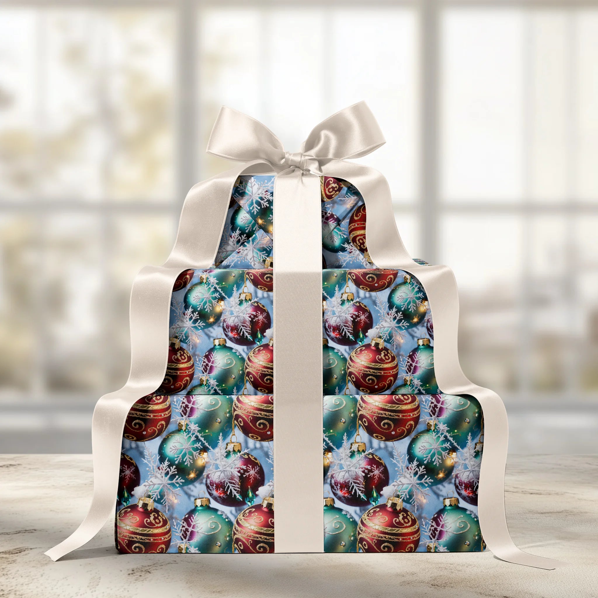 Ornament Overload Gift Wrapping Paper