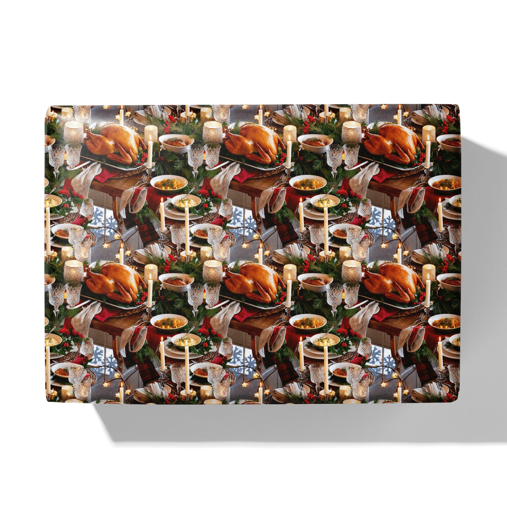 Merry and Bright Bite Gift Wrapping Paper