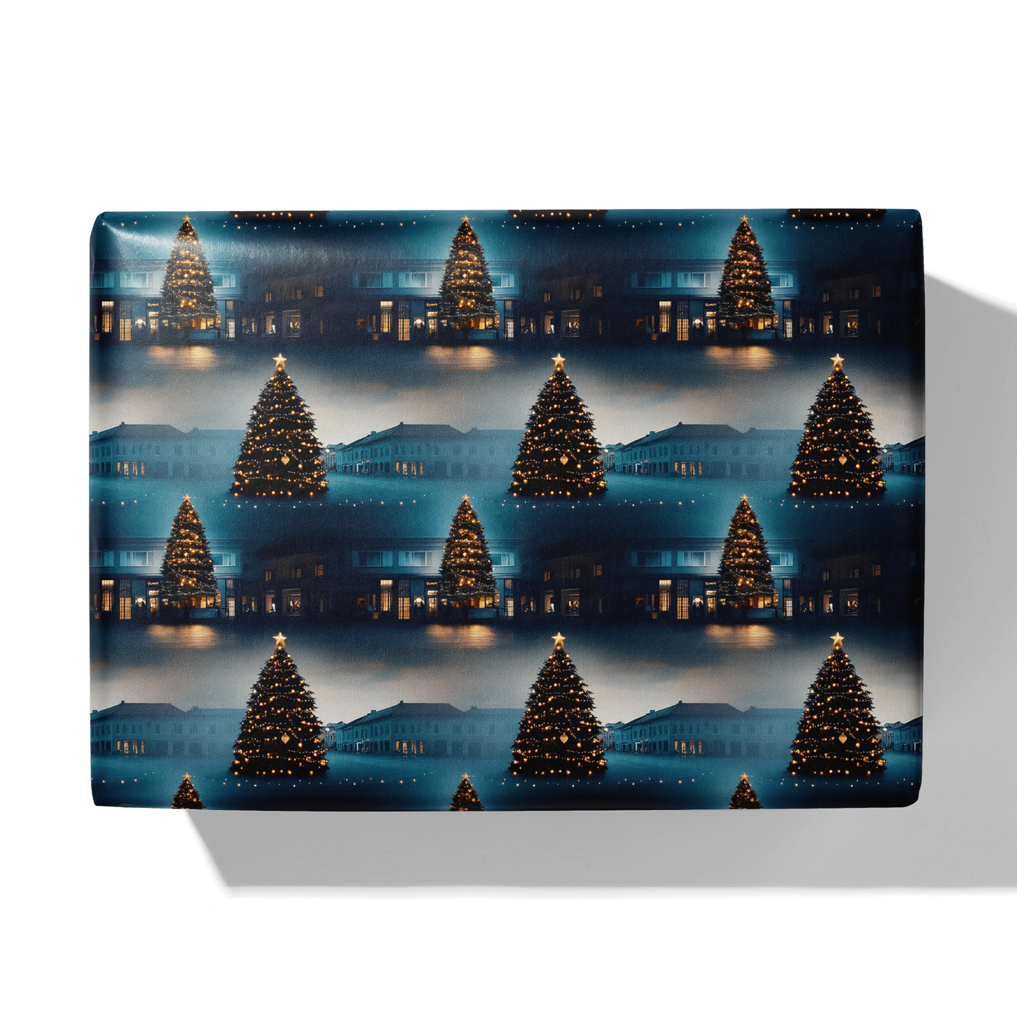 Santa’s Street Beat Gift Wrapping Paper