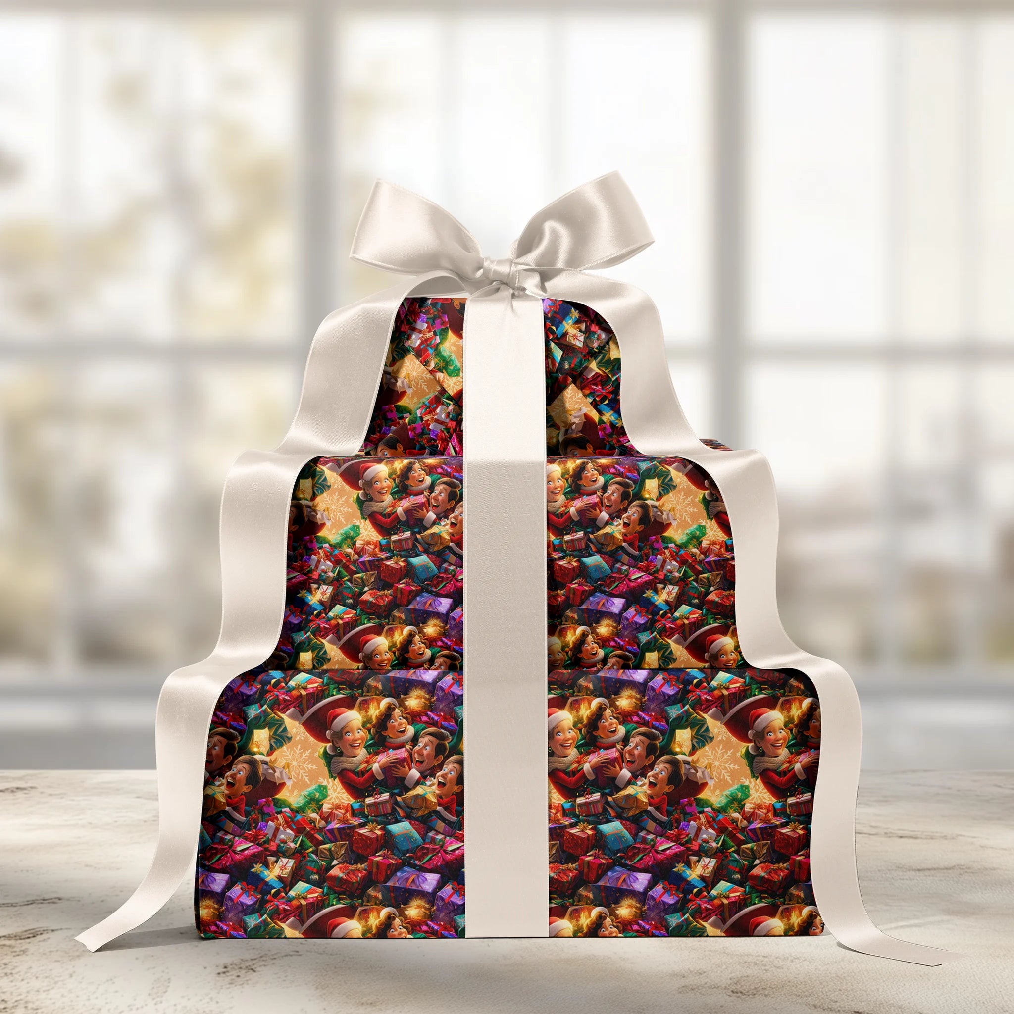 Stack Attack Gift Wrapping Paper