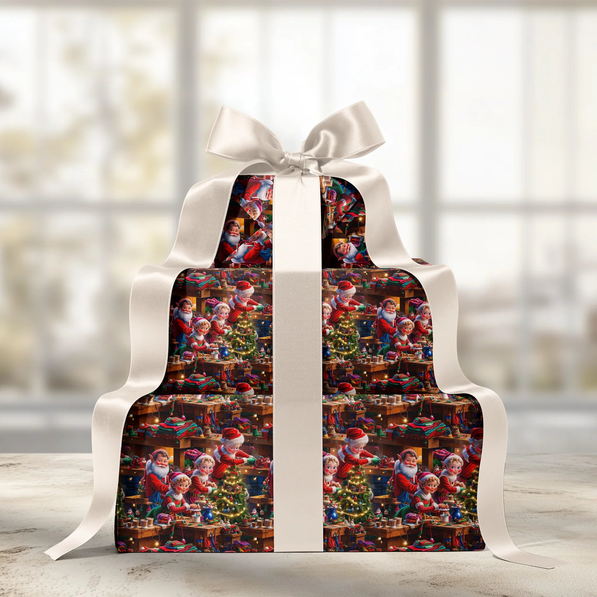 Sleigh the Wrap Game Gift Wrapping Paper