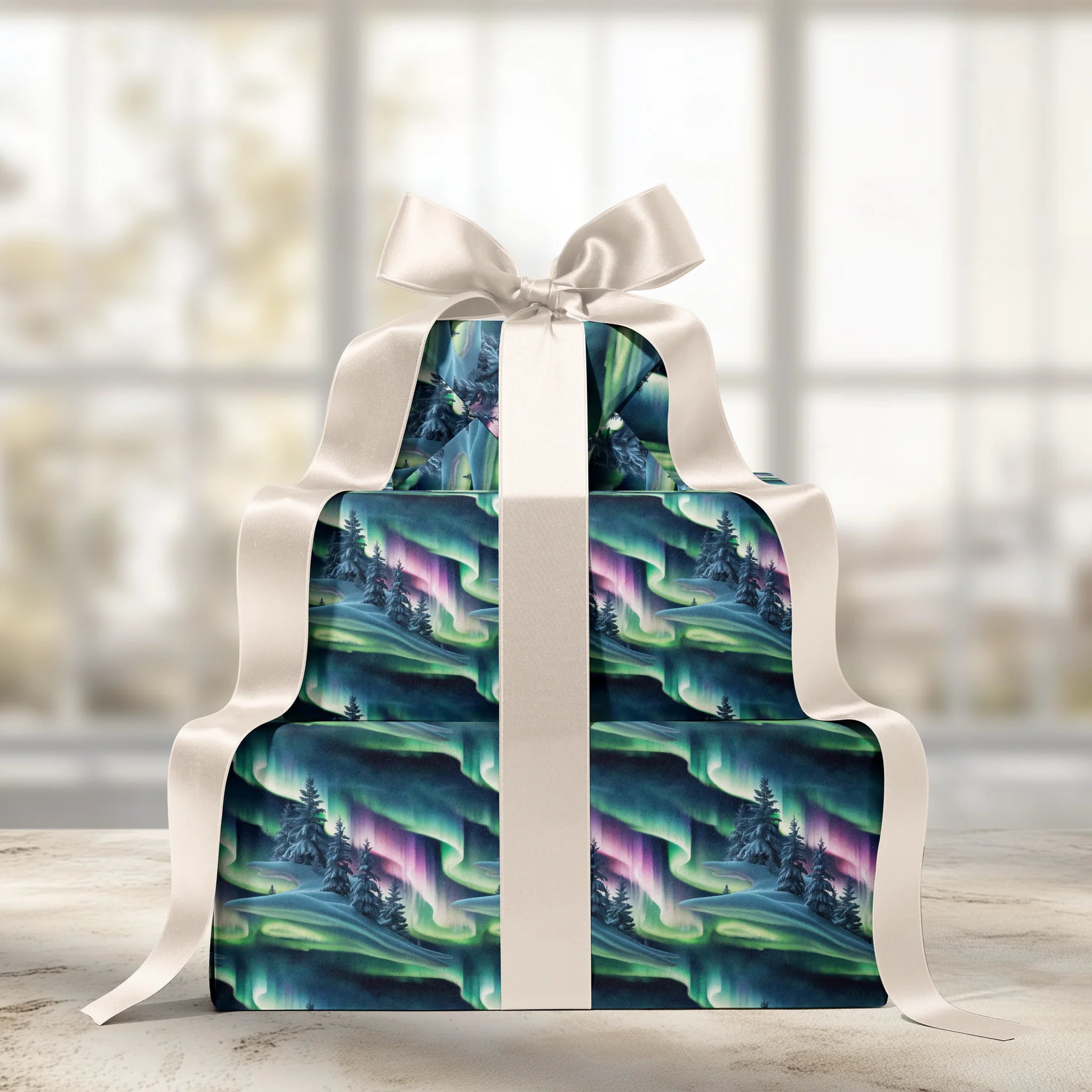 Polar Vortex Gift Wrapping Paper