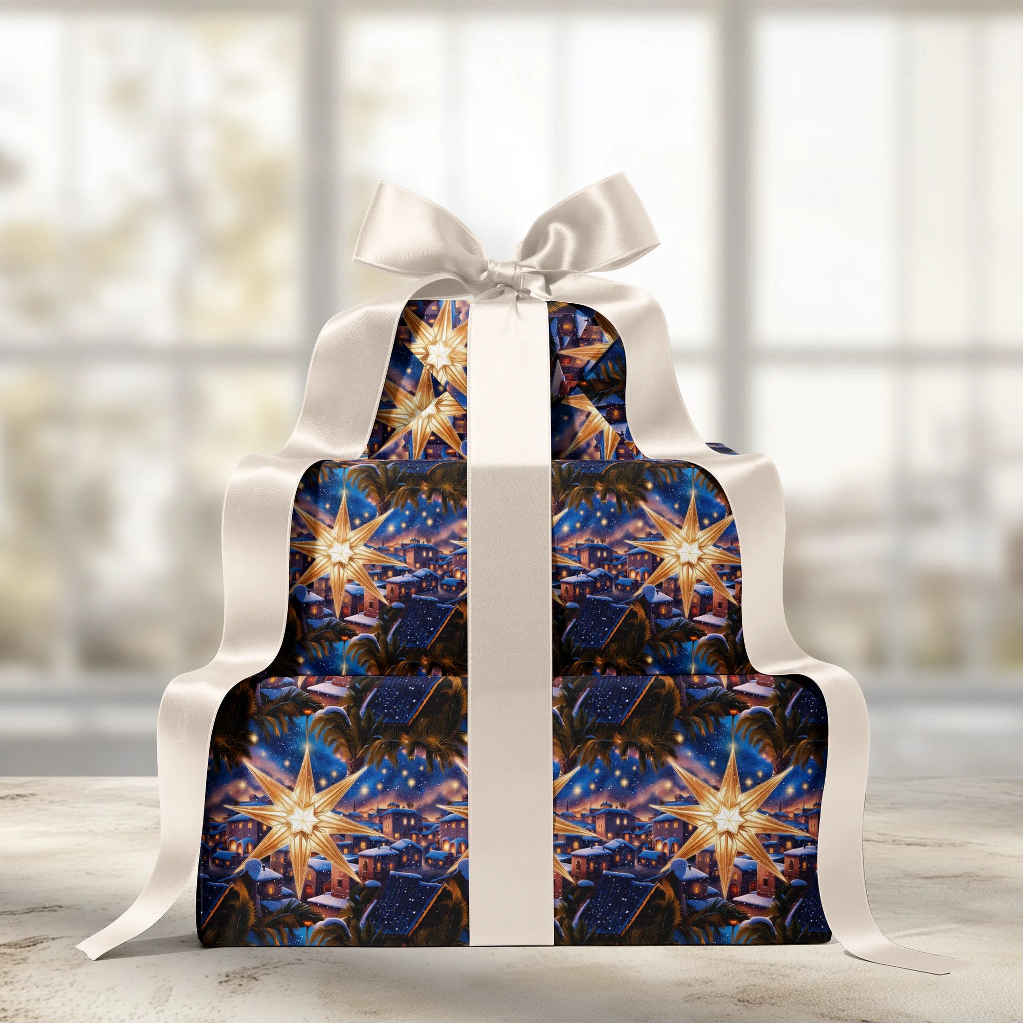 Star of Wonder Gift Wrapping Paper