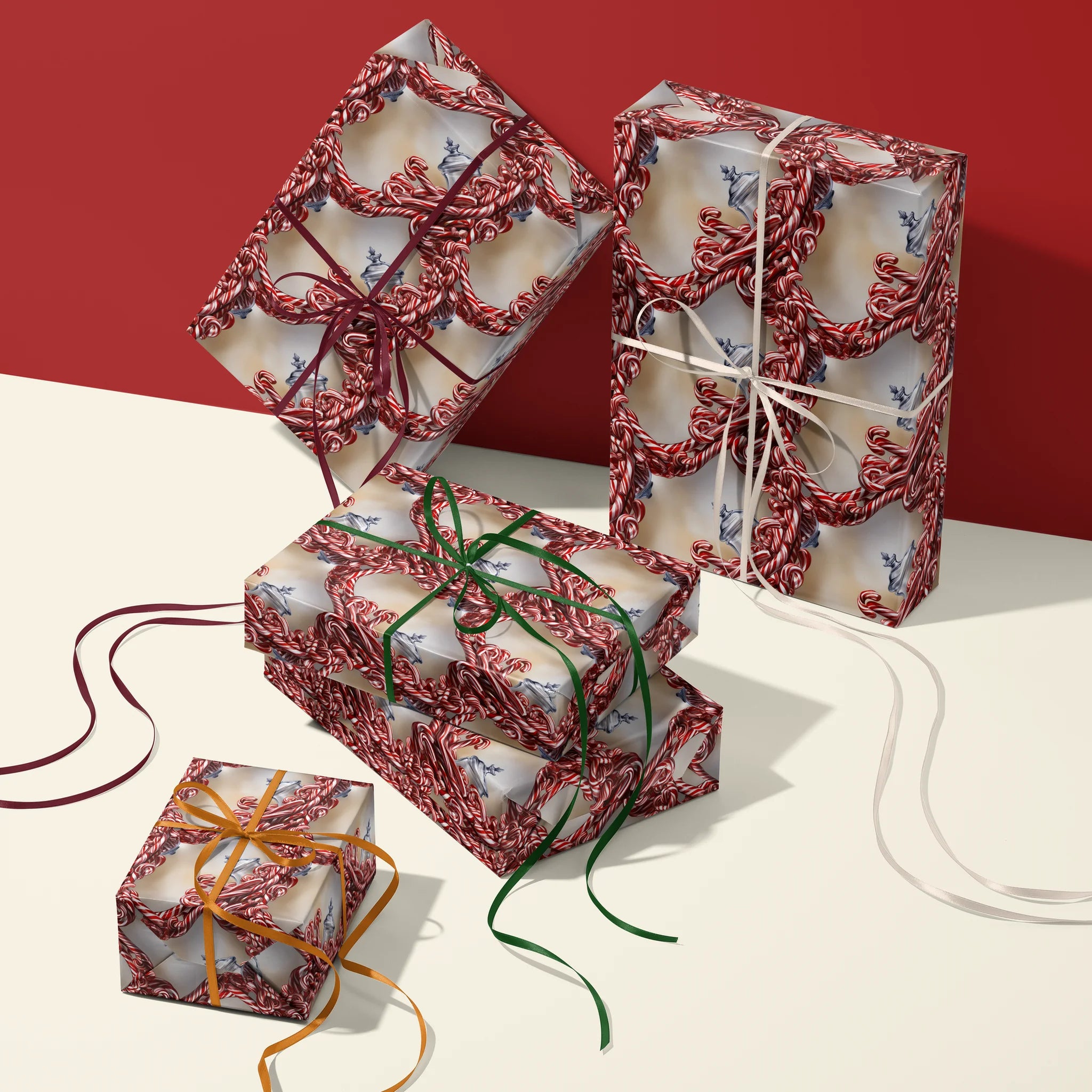 Peppermint Parade Gift Wrapping Paper