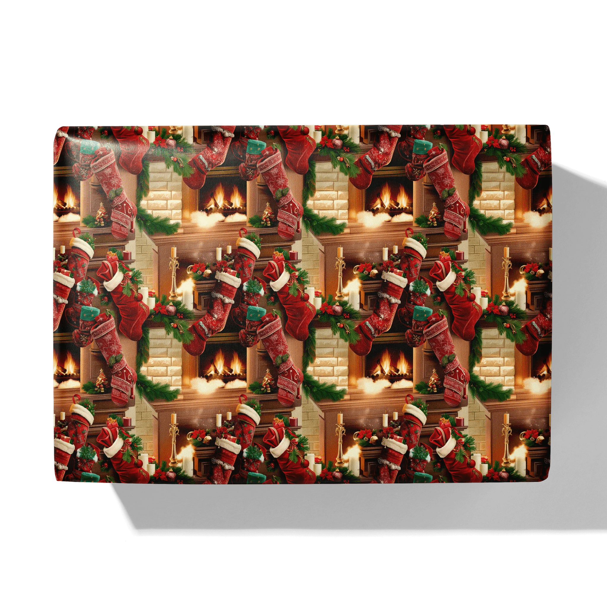 Stocking Up Smiles Gift Wrapping Paper