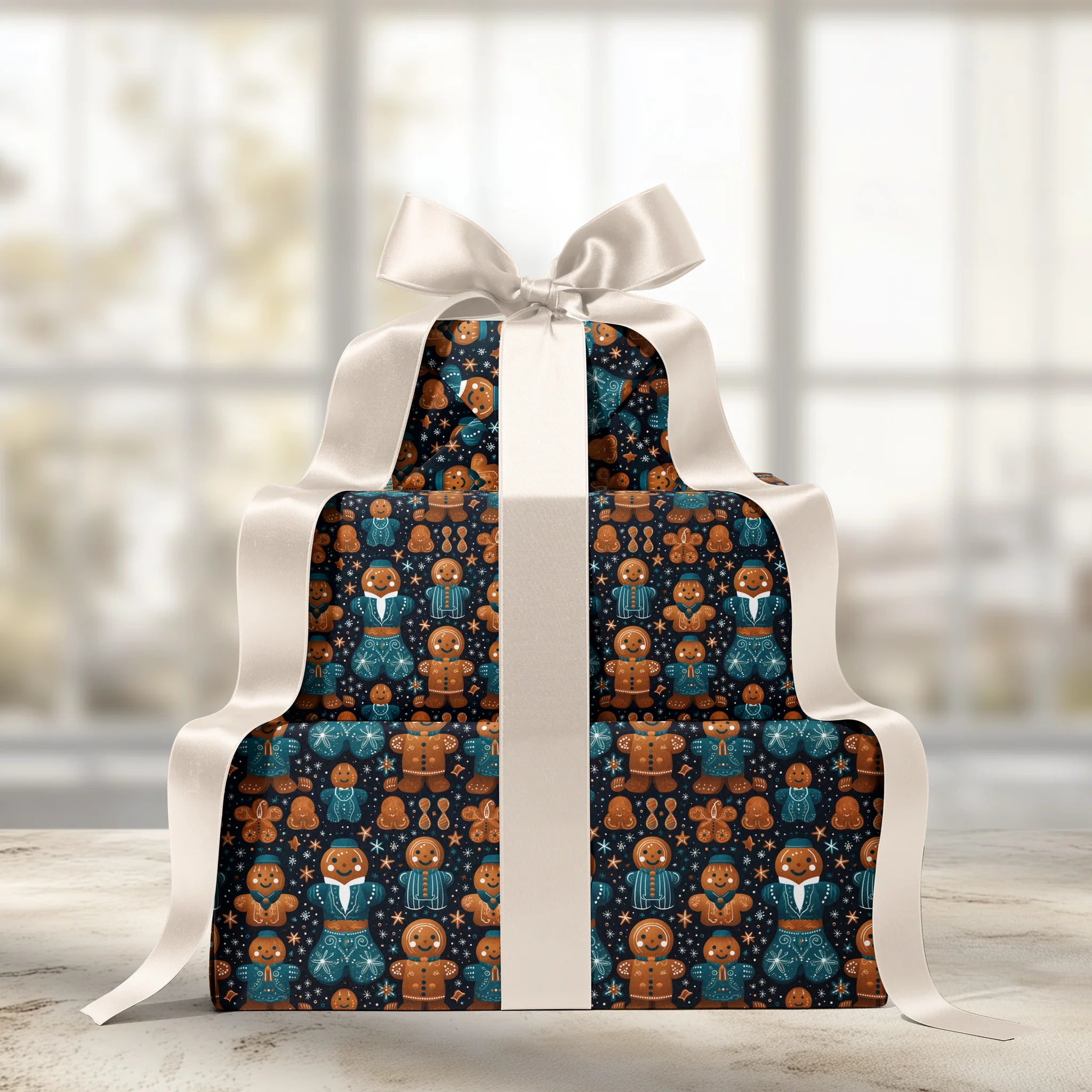 Mistletoe Munchies Gift Wrapping Paper