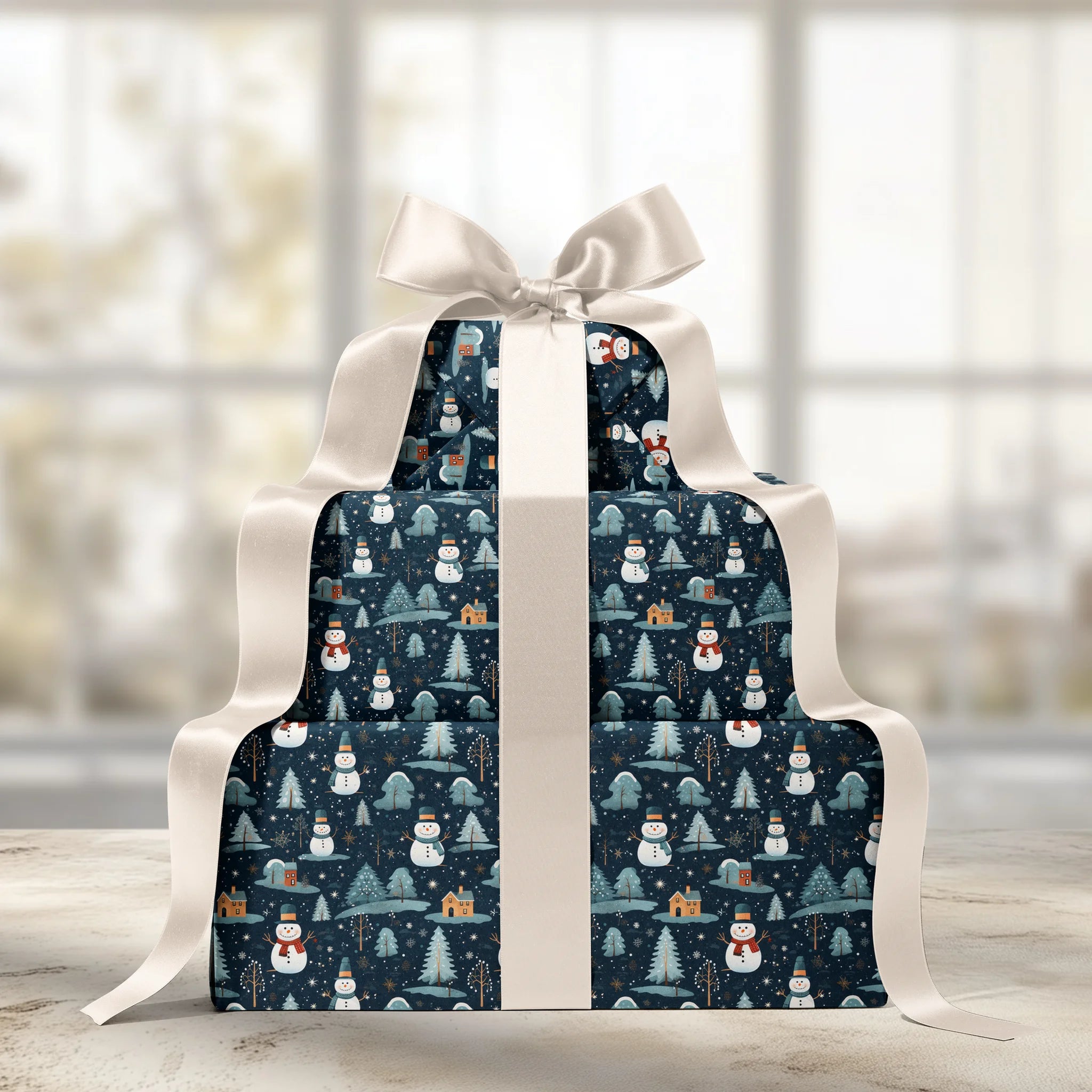 Frost Parcel Gift Wrapping Paper