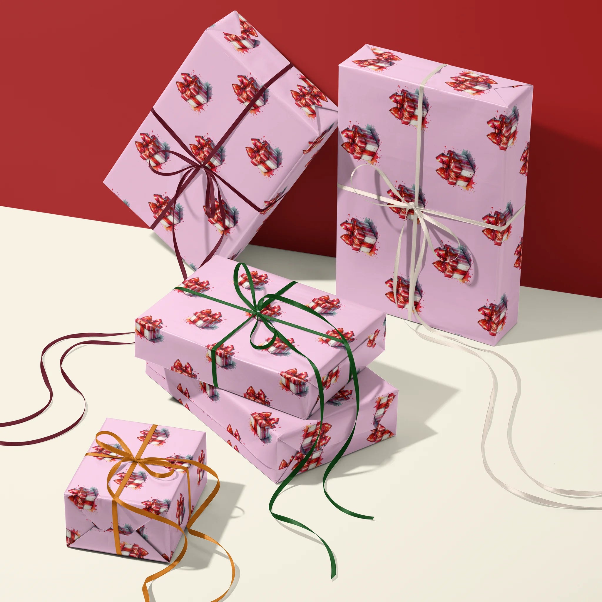 Piece Out Gift Wrapping Paper