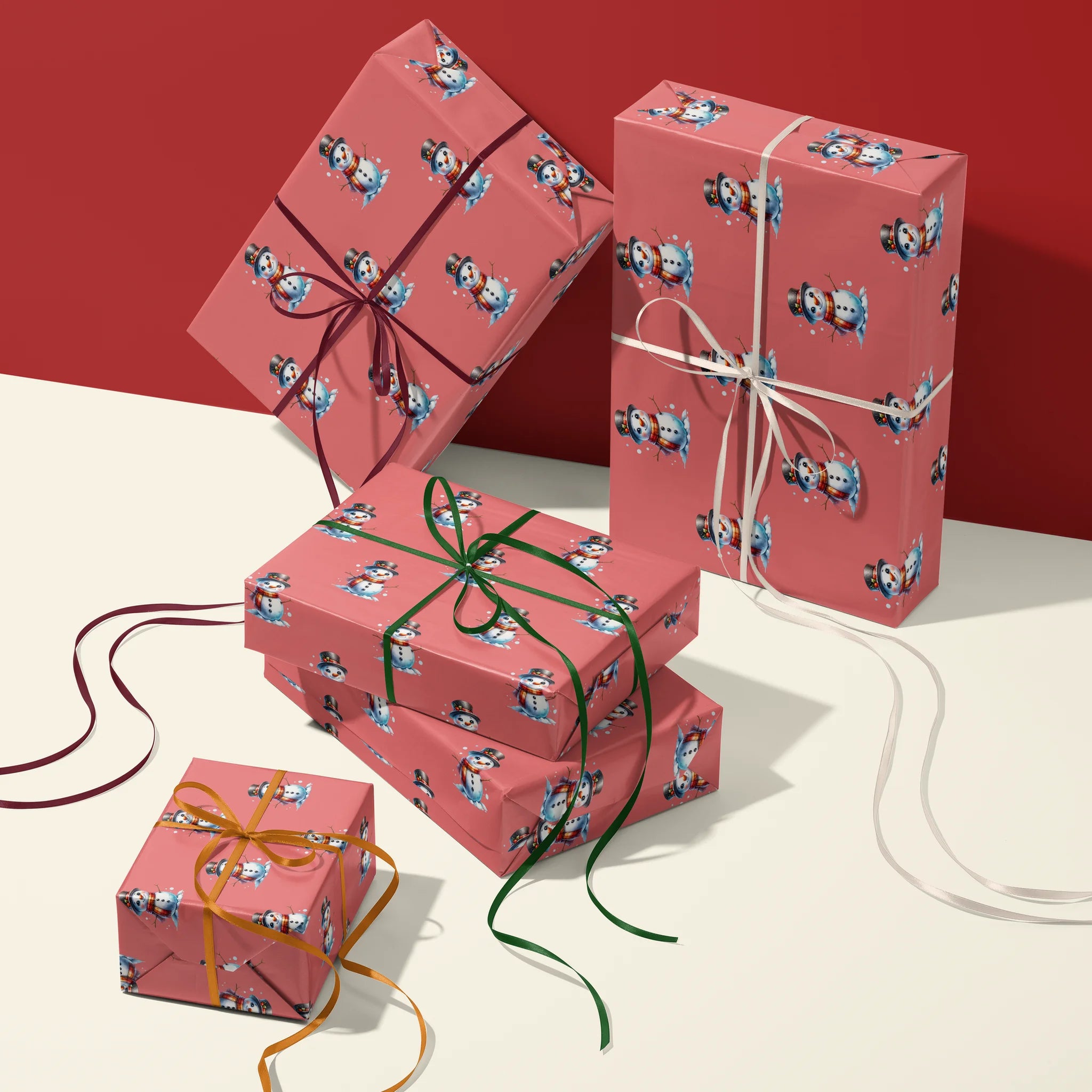 Merry Melt Gift Wrapping Paper