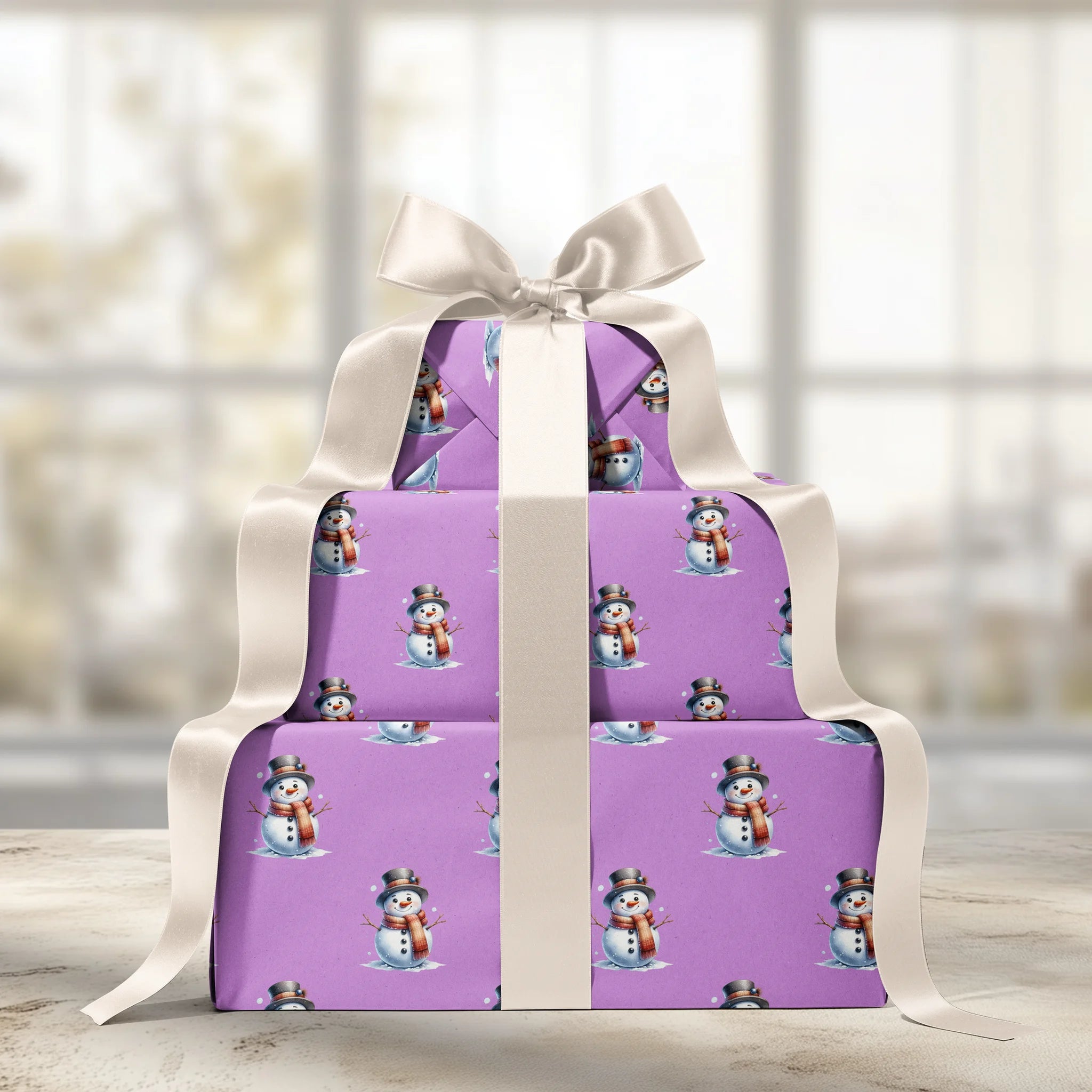 Purl-fect Present Gift Wrapping Paper