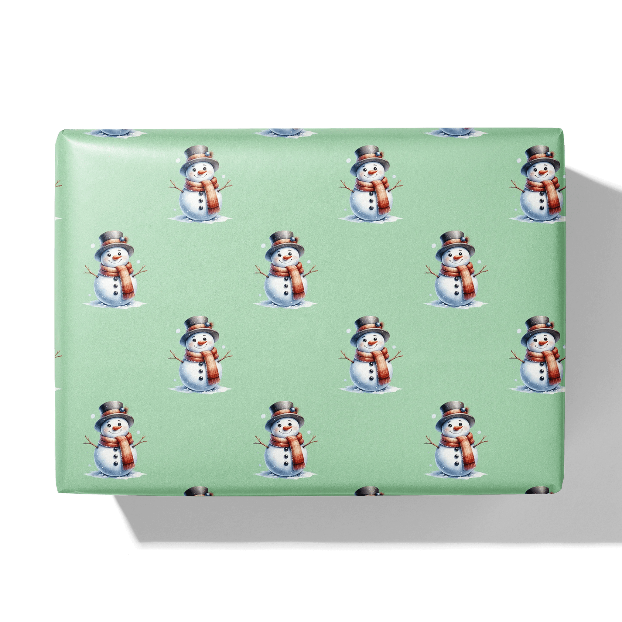 Snowman Standout Gift Wrapping Paper