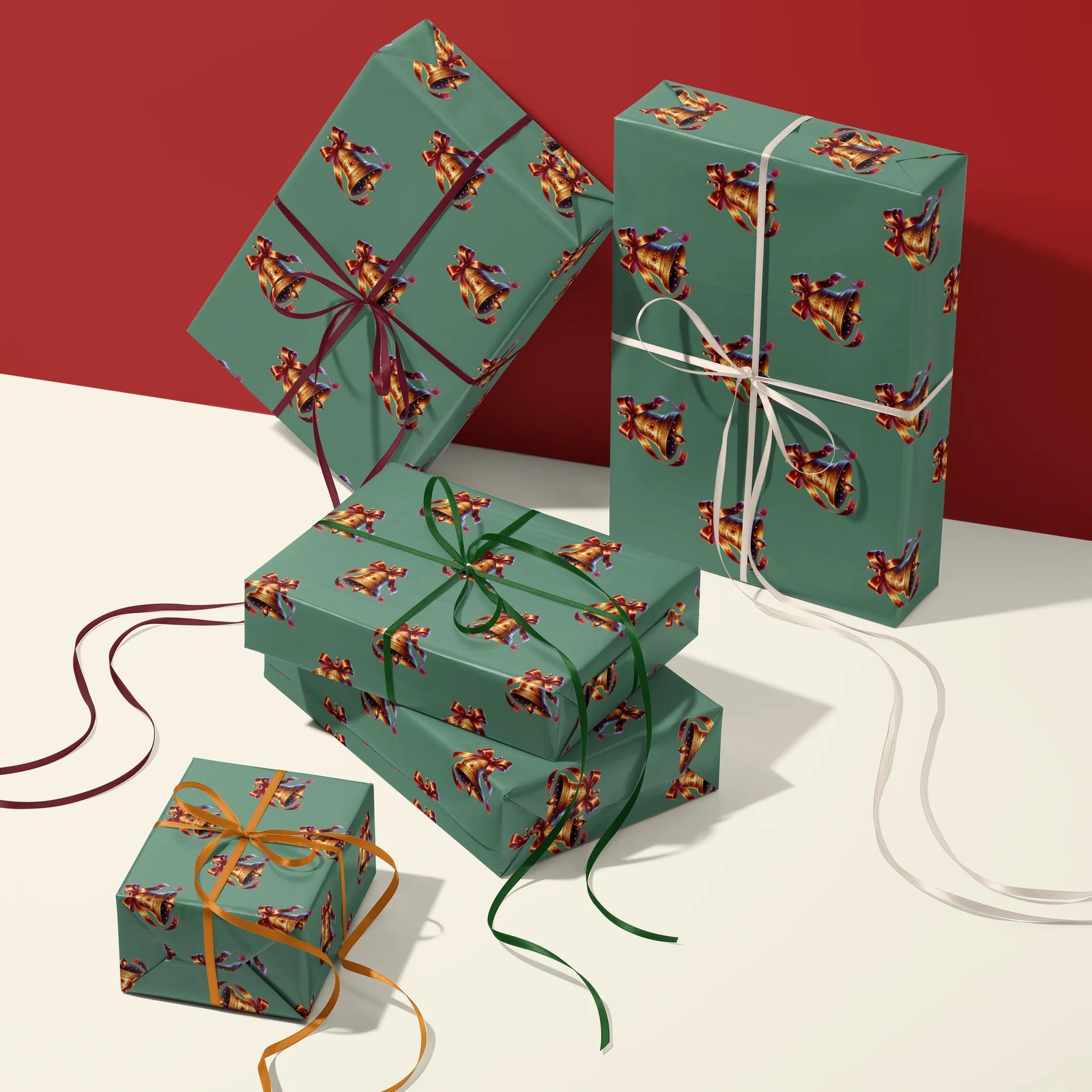 Bell Ringer Blitz Gift Wrapping Paper