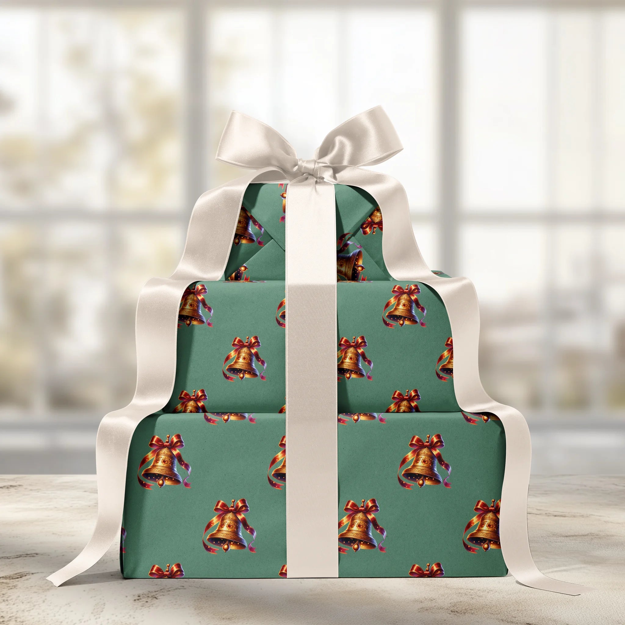 Bell Ringer Blitz Gift Wrapping Paper