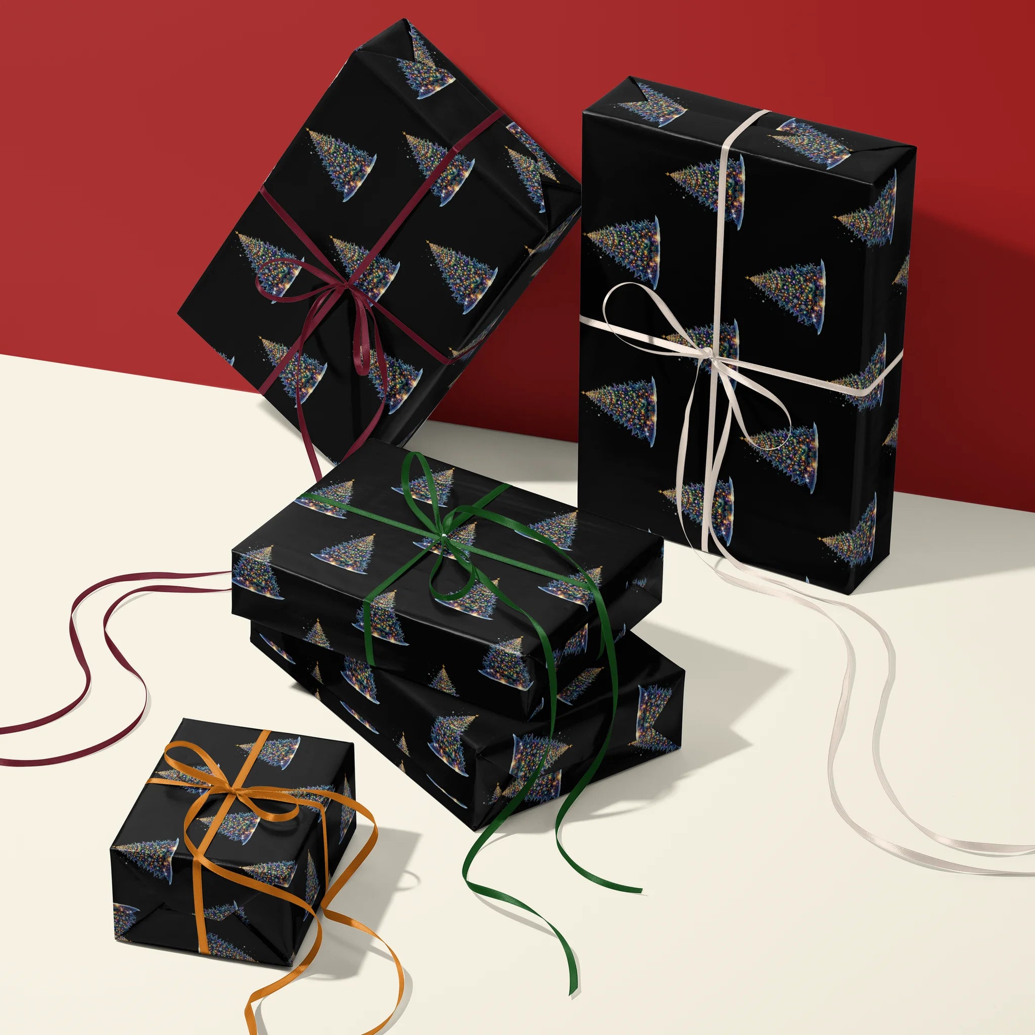 Triumphant Tannenbaum Gift Wrapping Paper