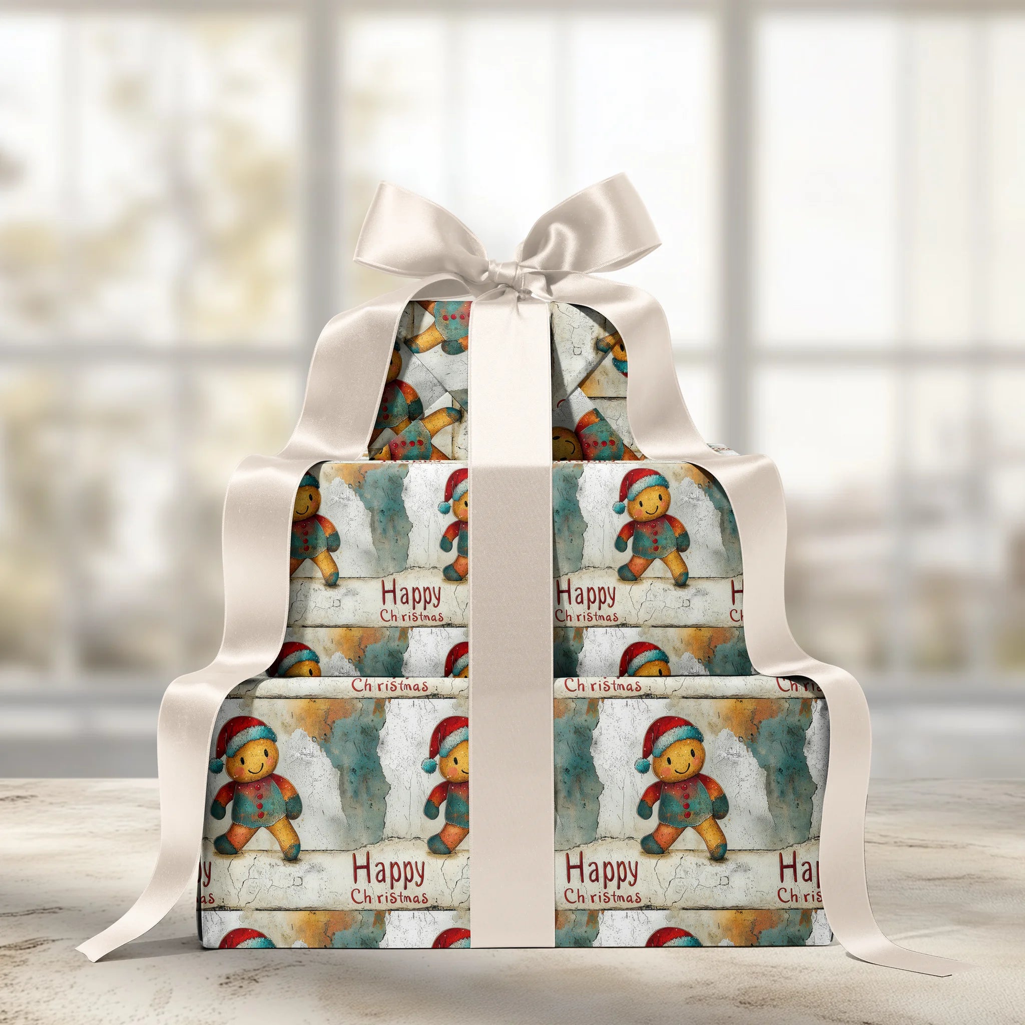 Merry Munchkins Gift Wrapping Paper