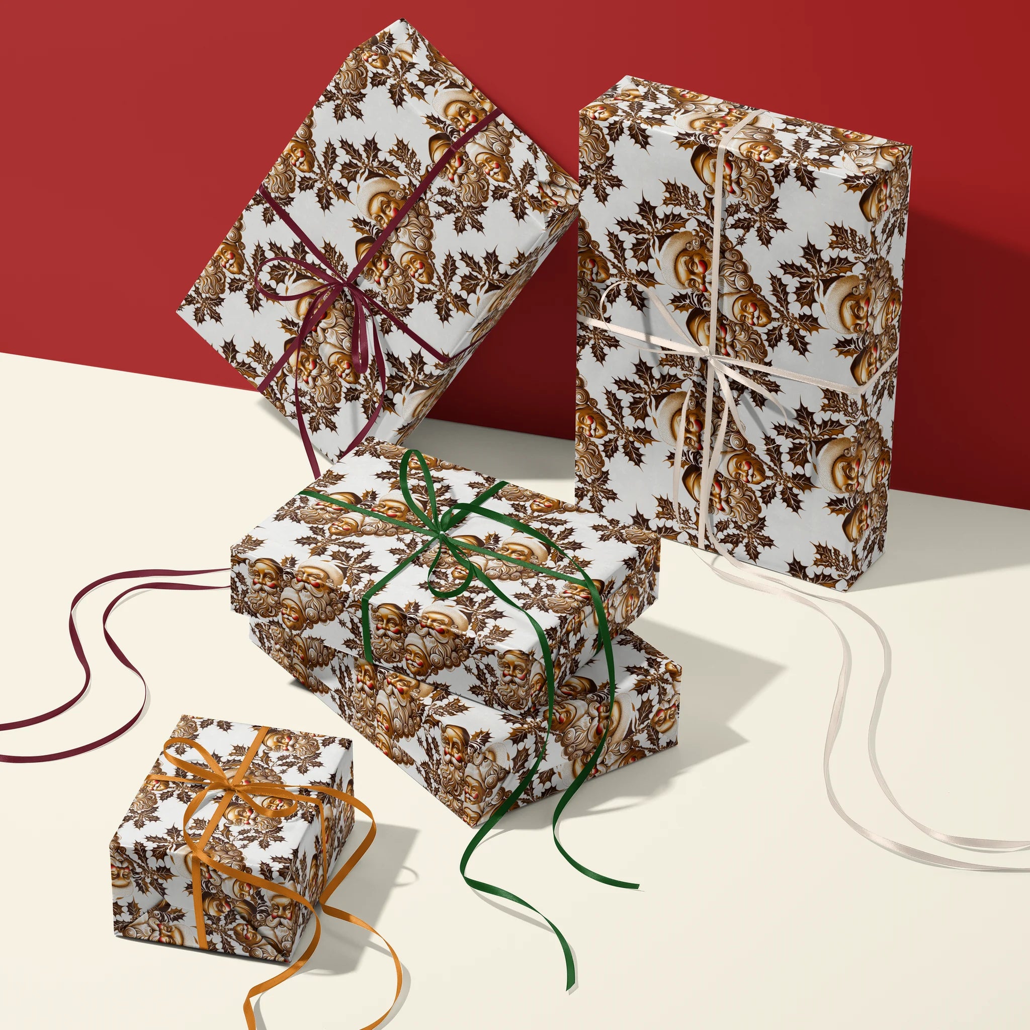 Holly Folly Gift Wrapping Paper
