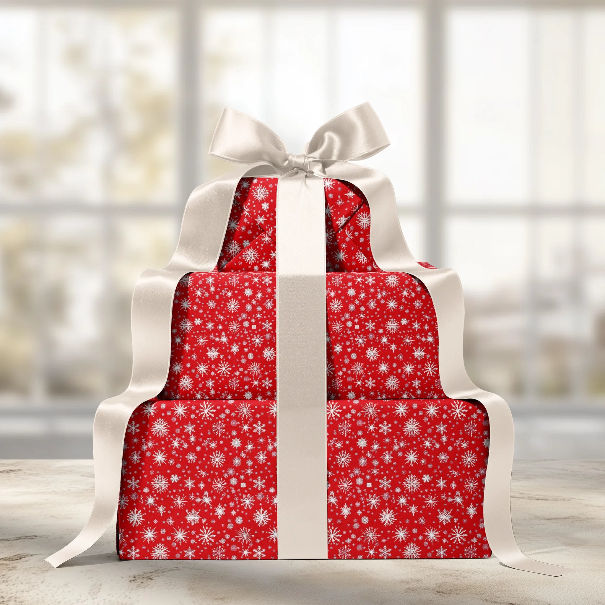 Frost Byte Gift Wrapping Paper