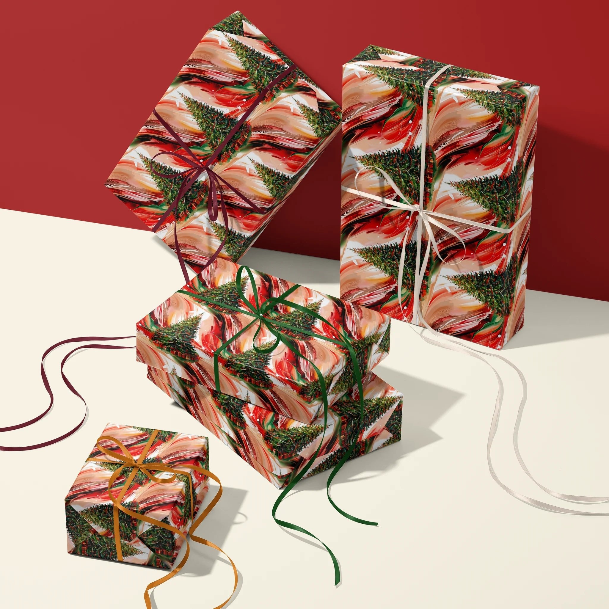 Mistle-Tone Gift Wrapping Paper