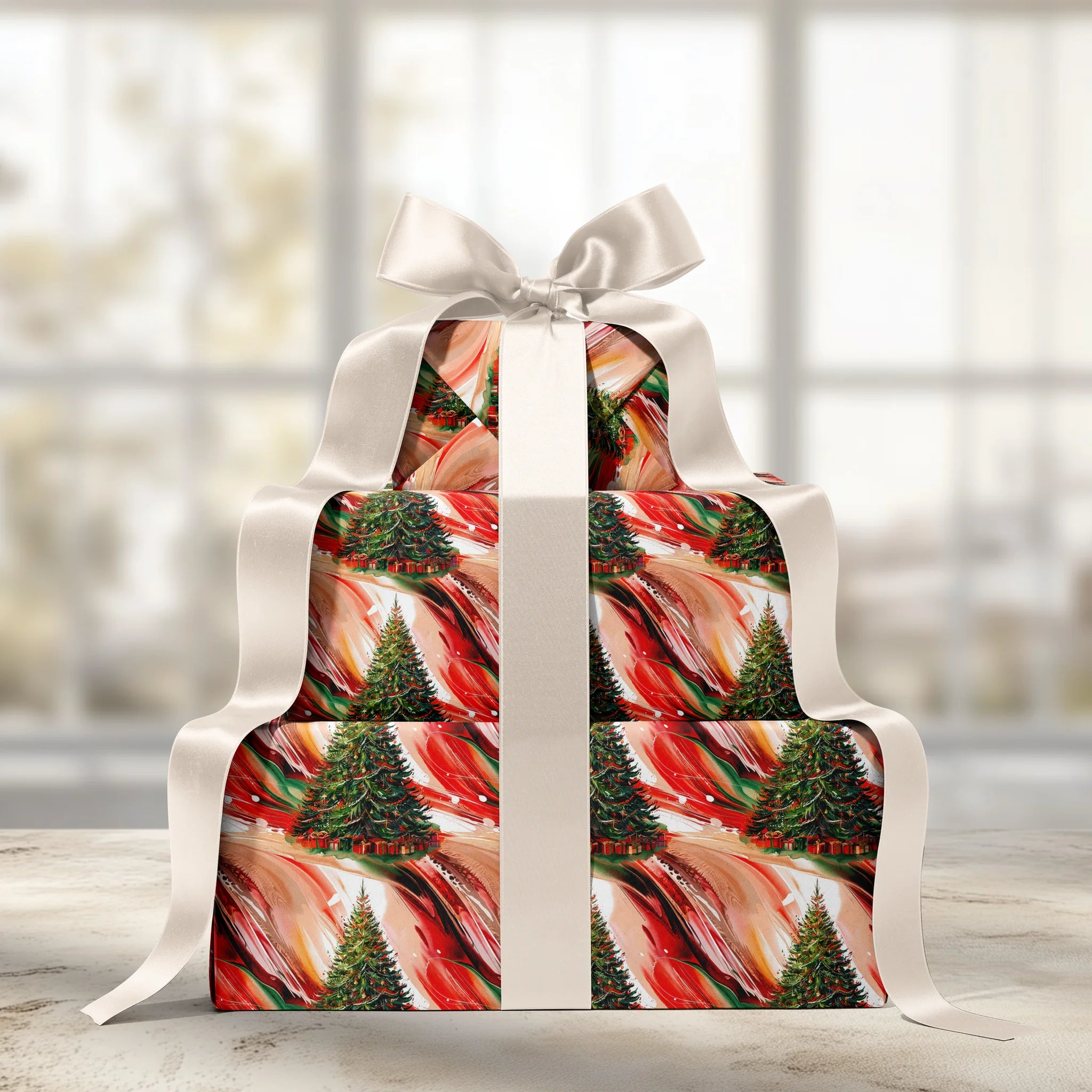 Mistle-Tone Gift Wrapping Paper