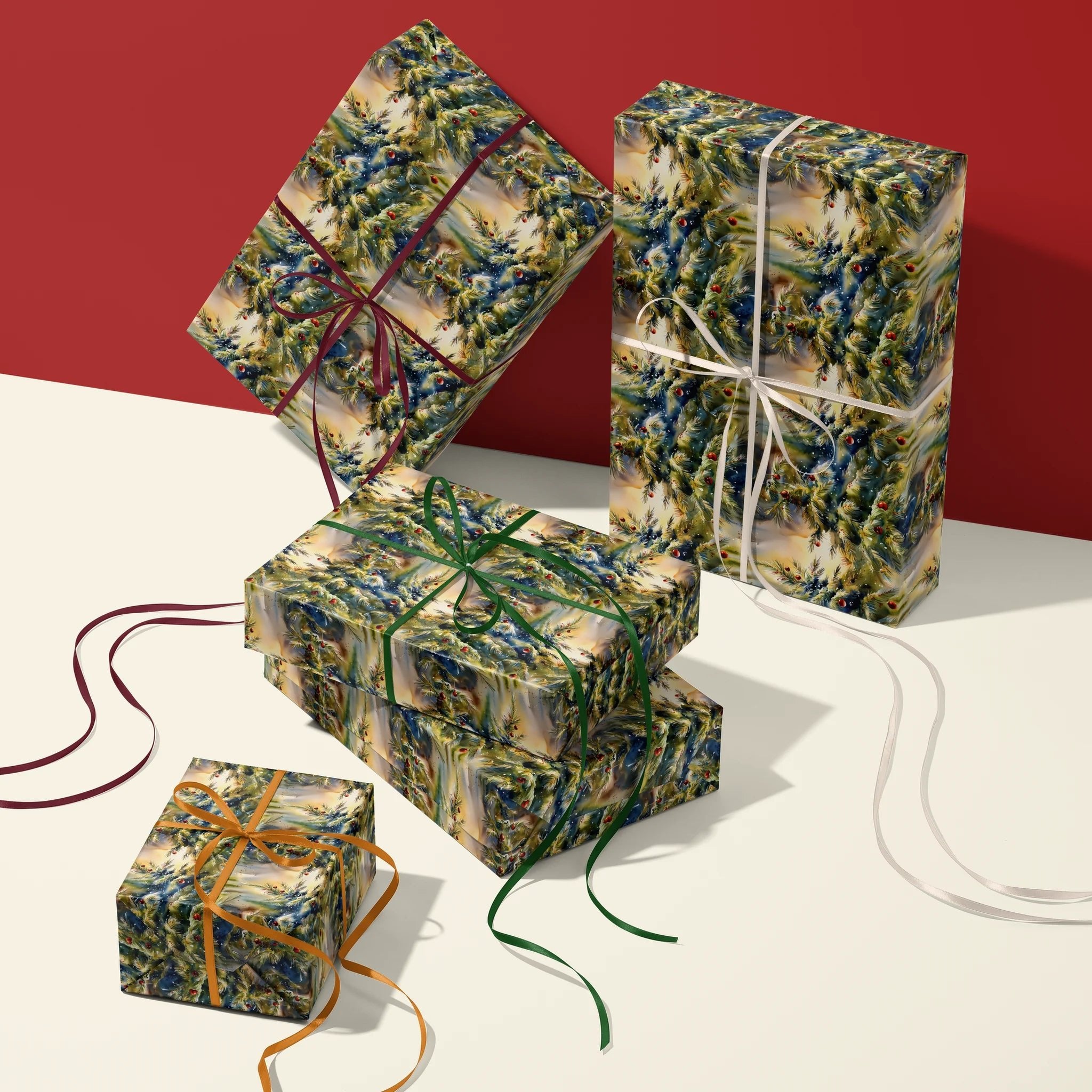 Spruced for the Season Gift Wrapping Paper
