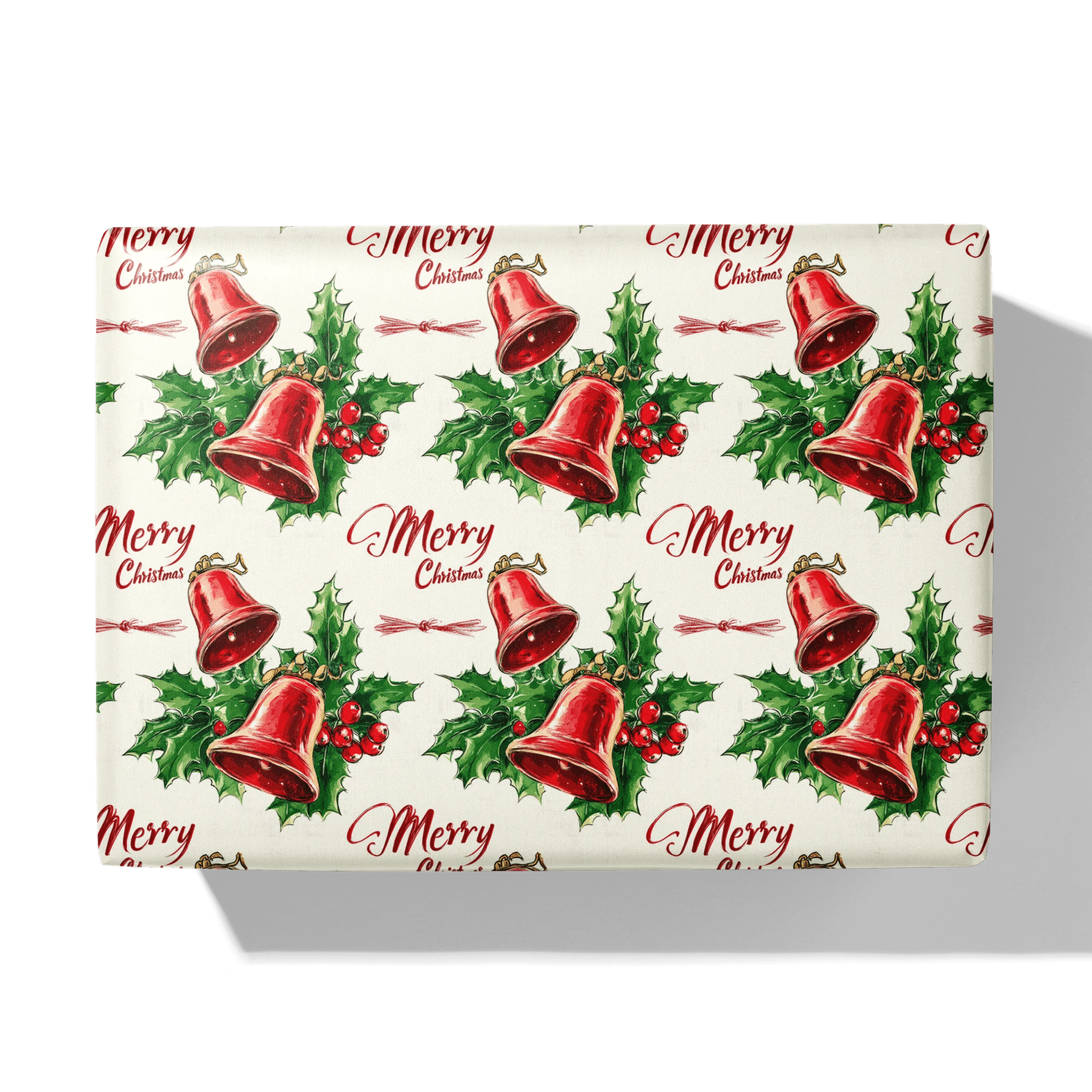 Holly-Day Herald Gift Wrapping Paper
