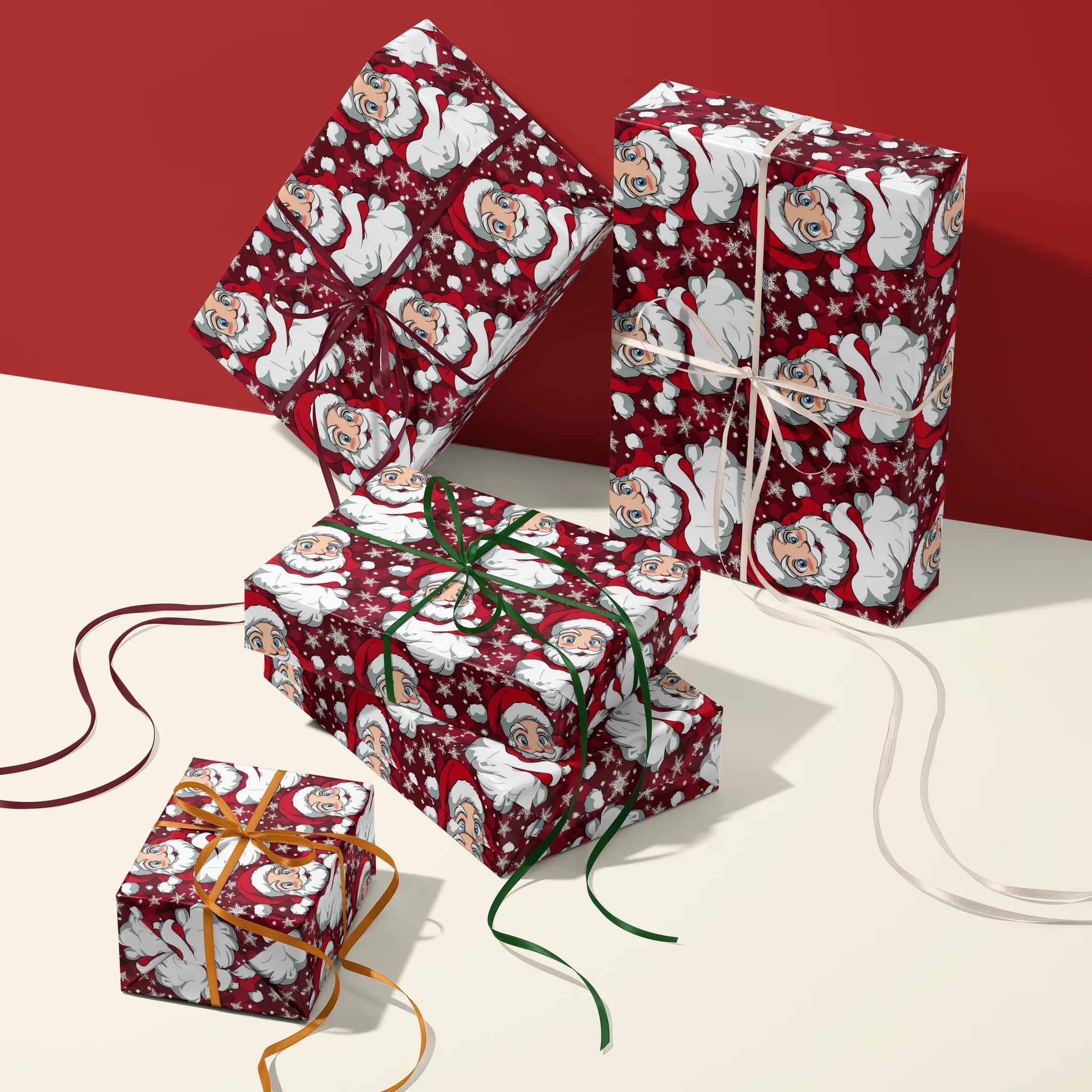 Jolly Old Roll Gift Wrapping Paper