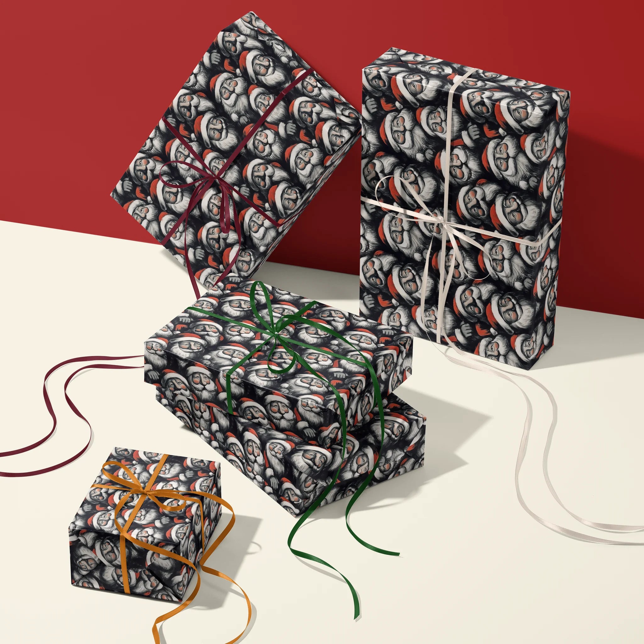 Secret Santa Squad Gift Wrapping Paper