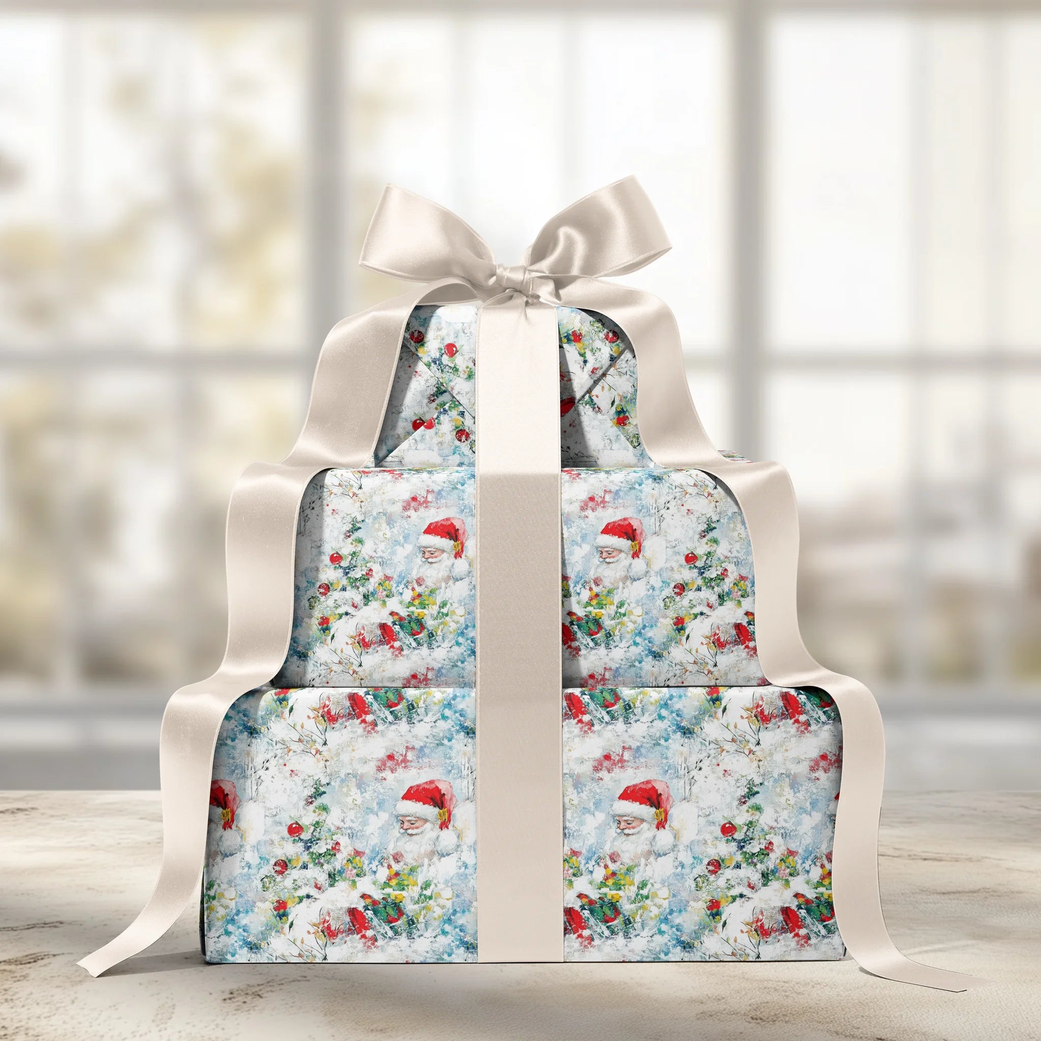 Stocking Surpriser Gift Wrapping Paper