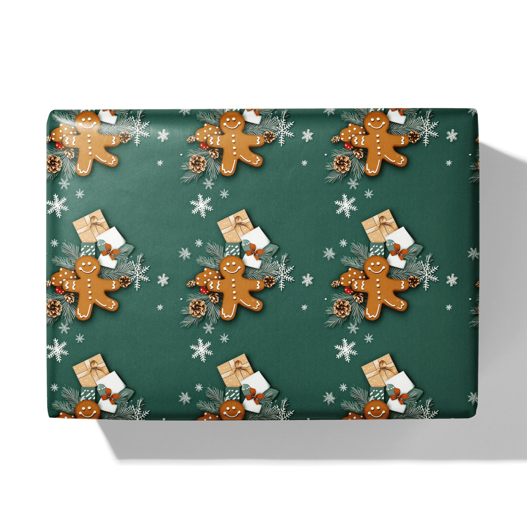 Gingerbread Groove Gift Wrapping Paper