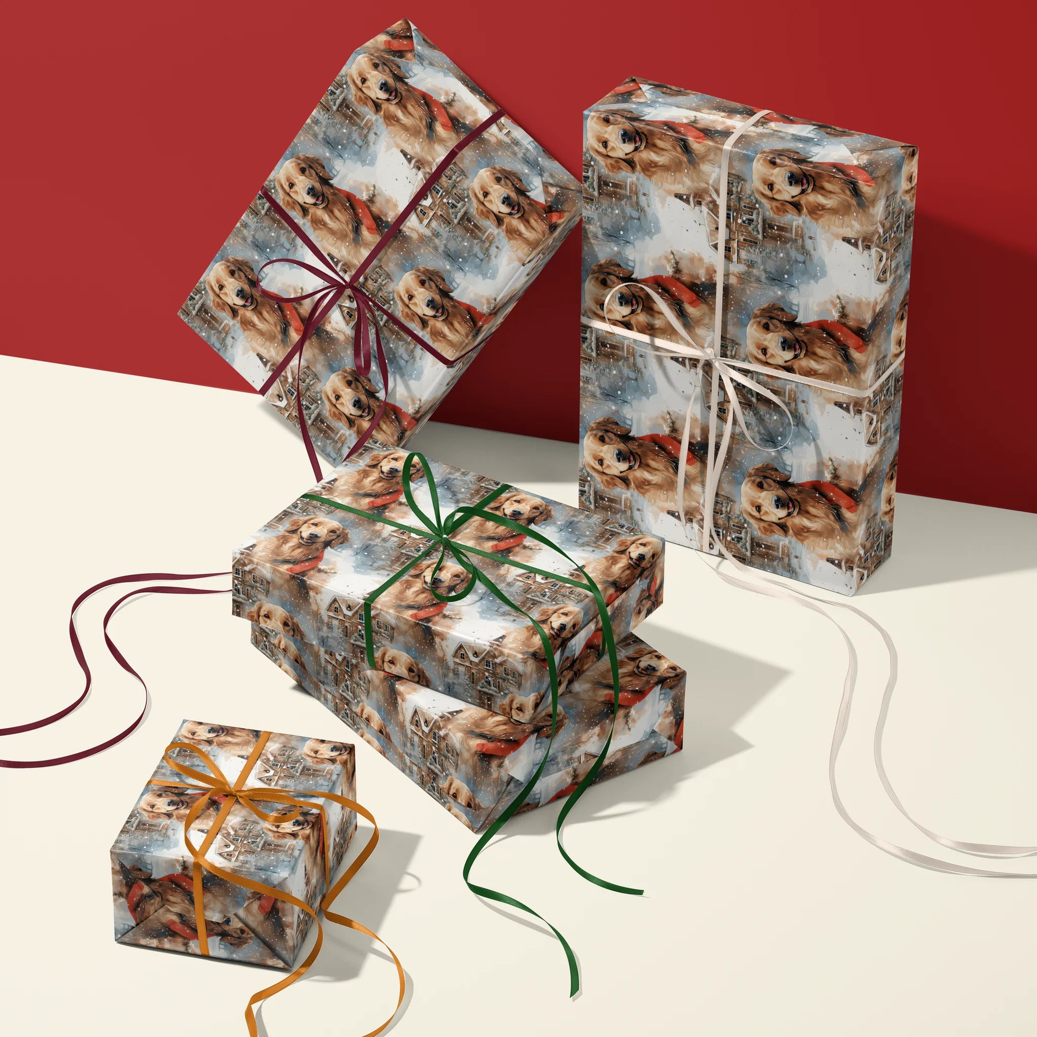 Gift Retriever Gift Wrapping Paper