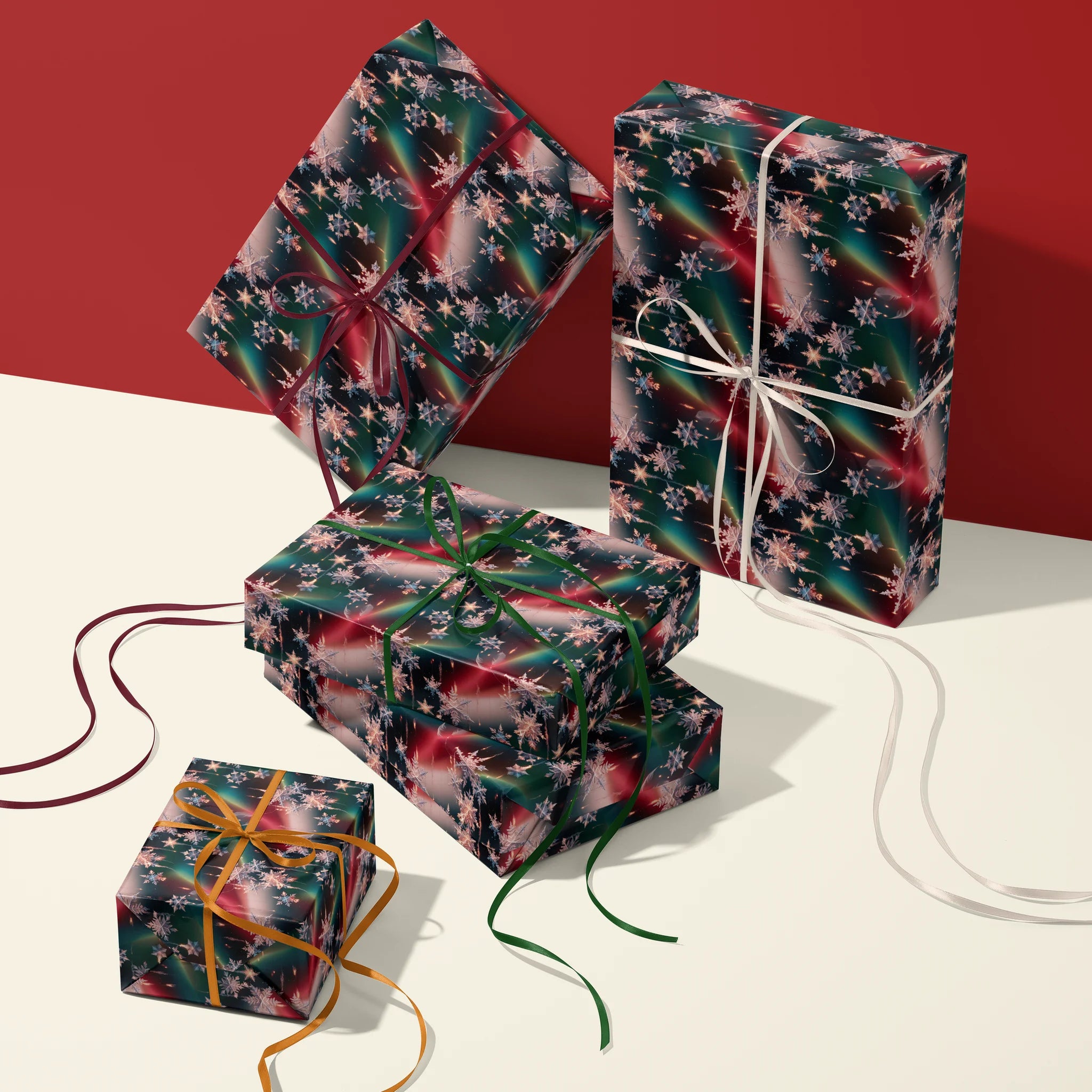 Cosmic Cheer Gift Wrapping Paper