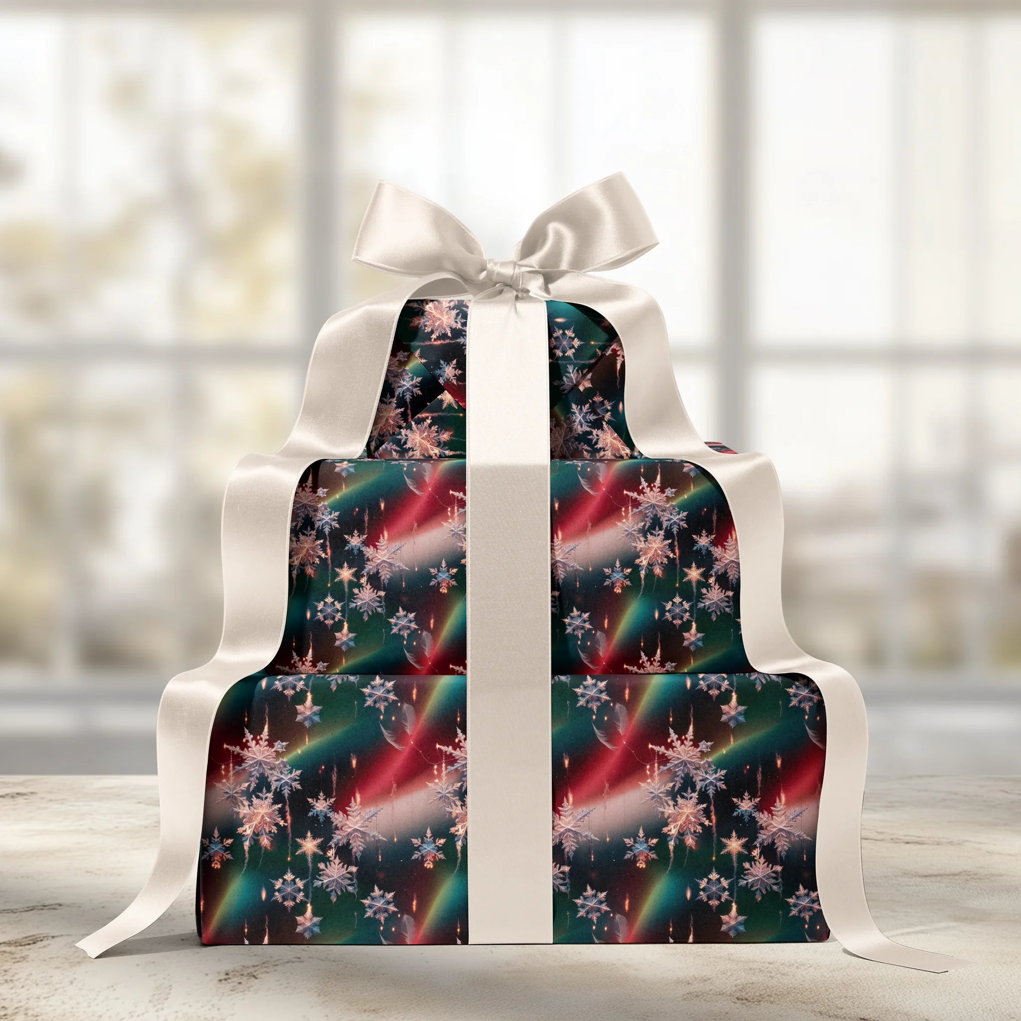 Cosmic Cheer Gift Wrapping Paper