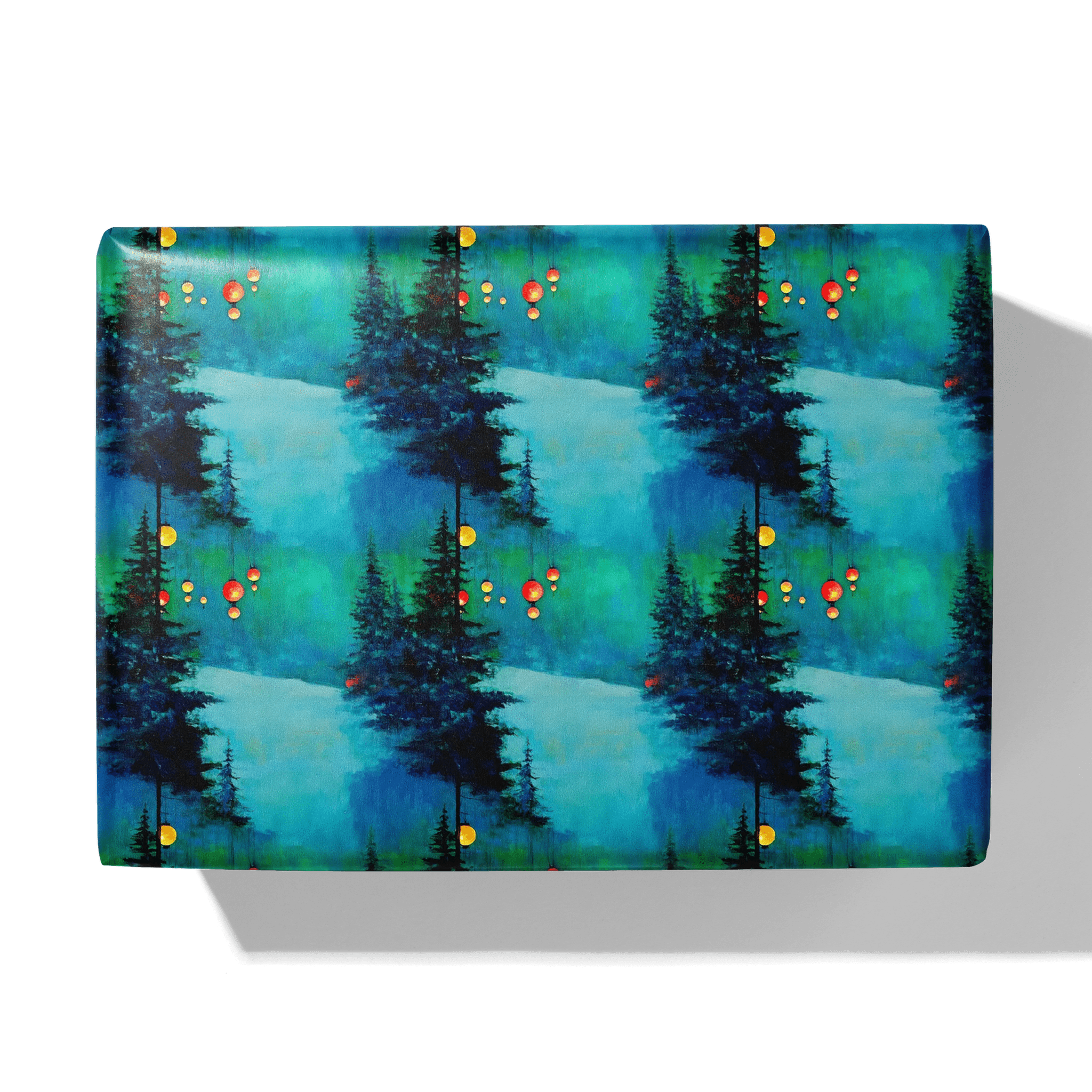 Spruced Up Surprise Gift Wrapping Paper