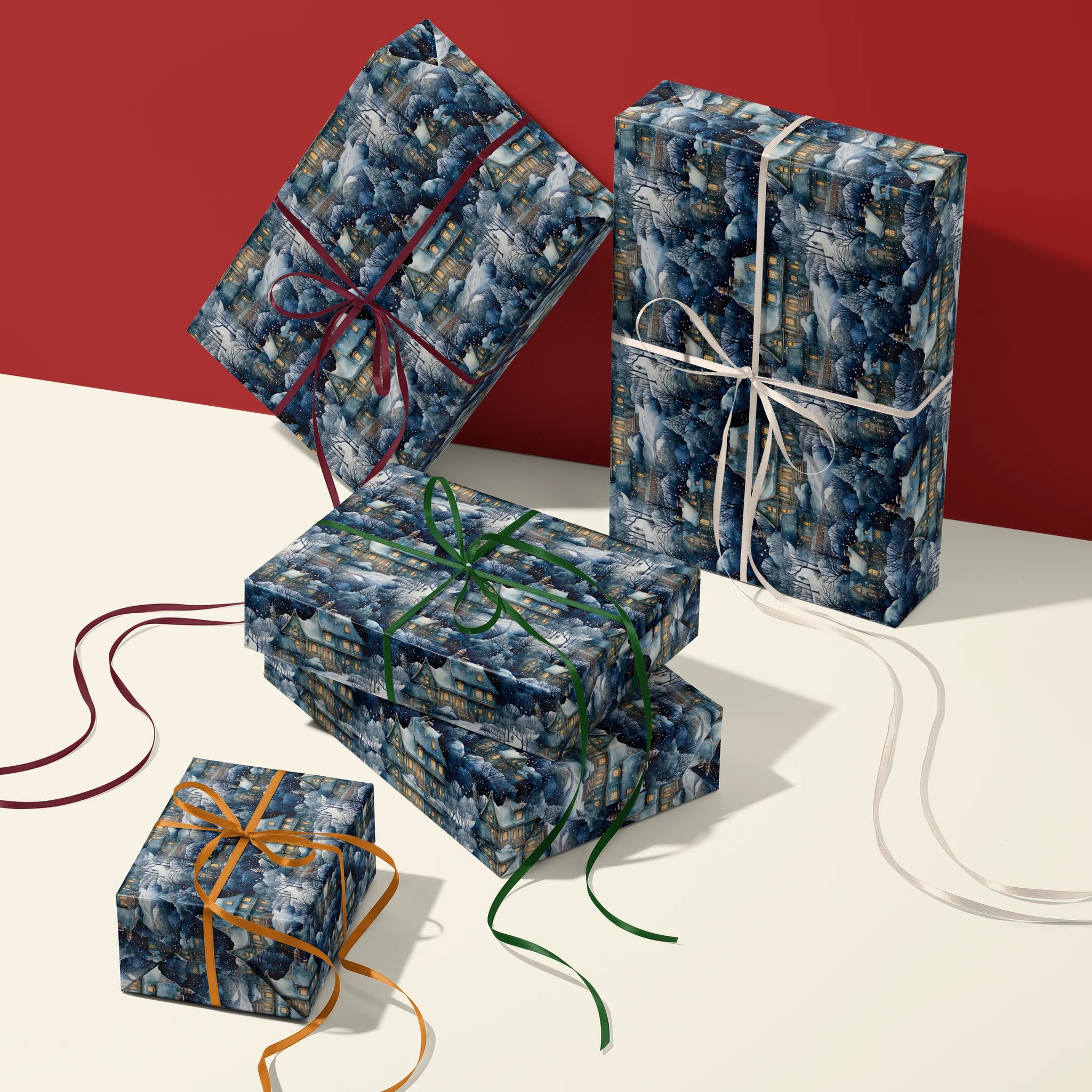Cozy Up Crew Gift Wrapping Paper