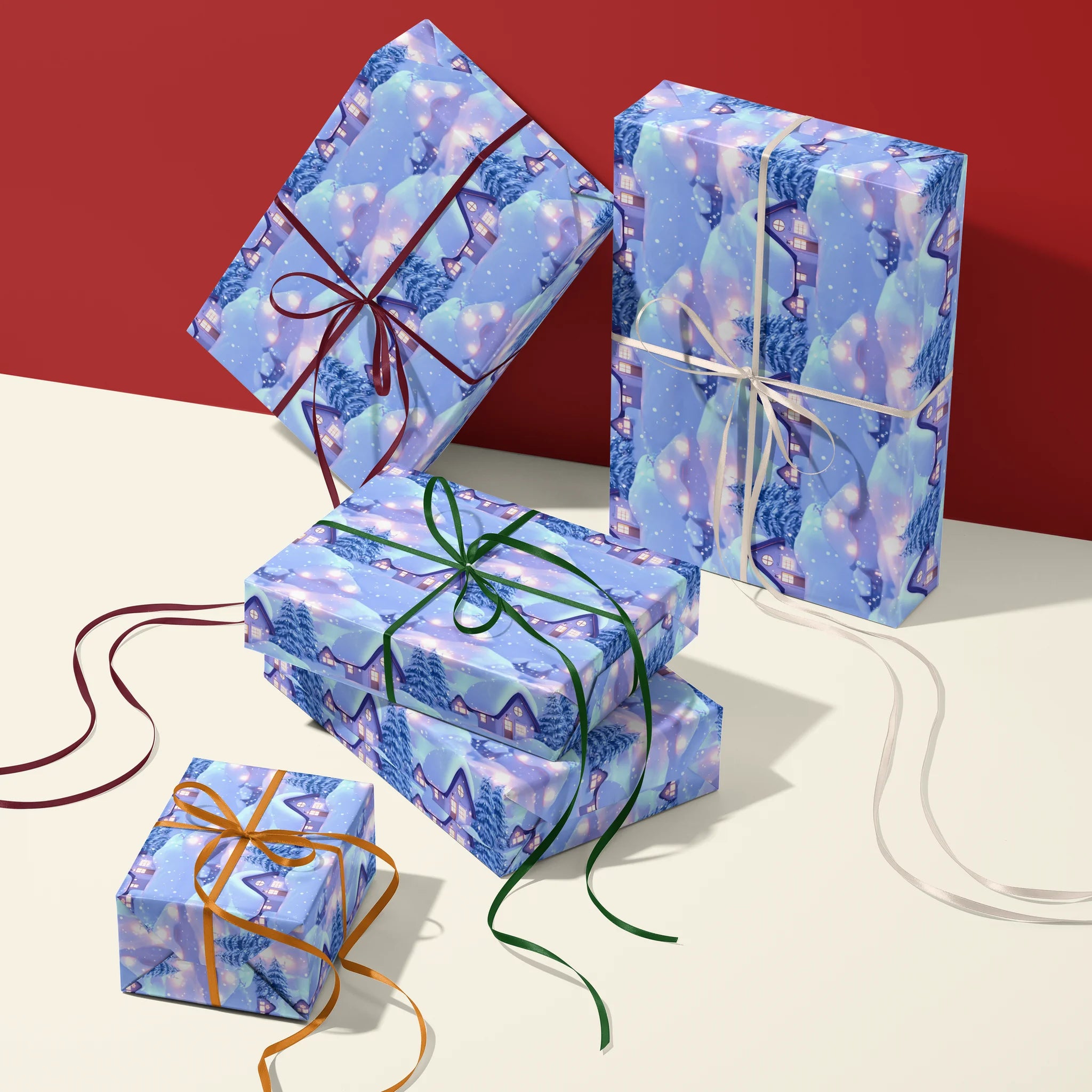 Let It Snowdown Gift Wrapping Paper
