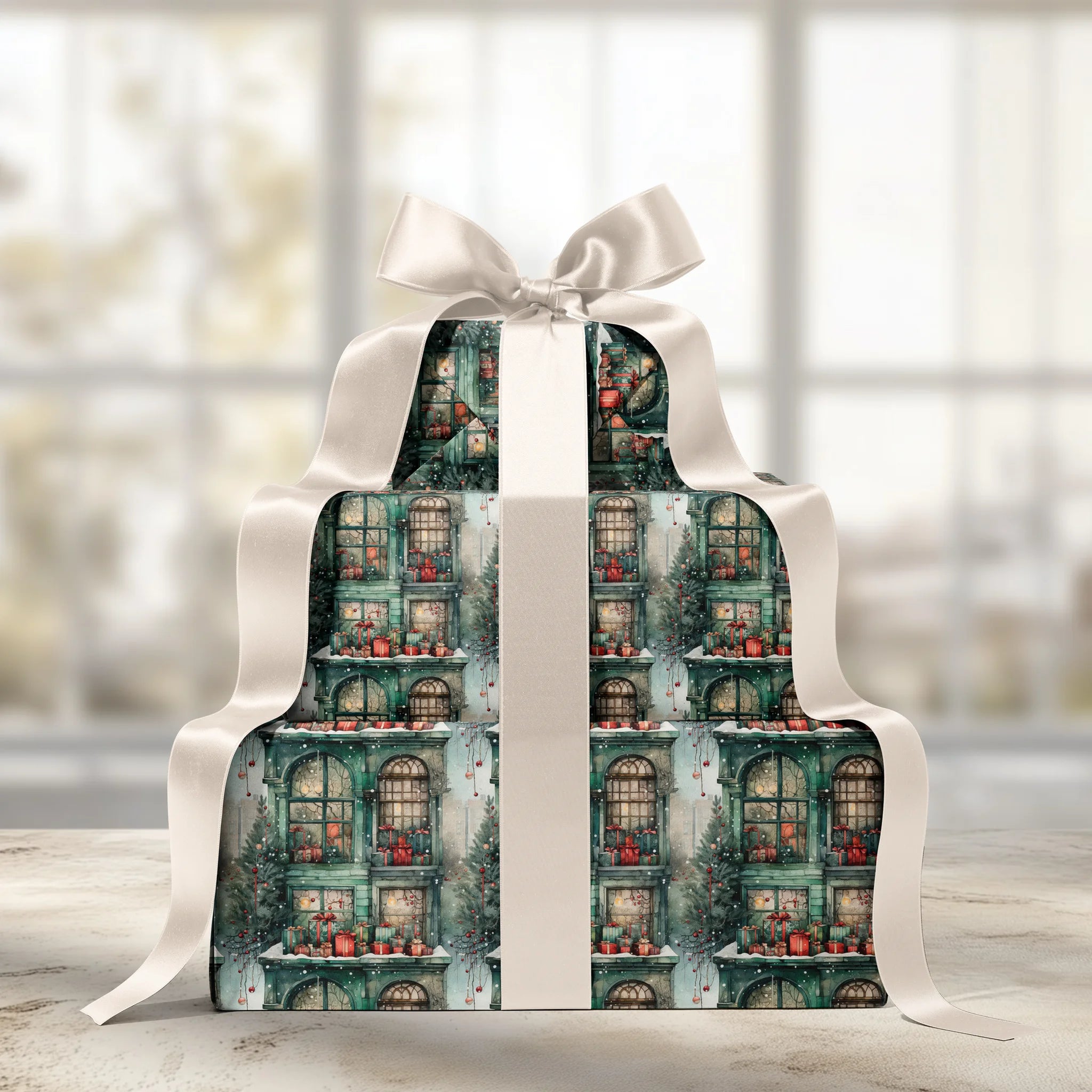 Twinkle Town Gift Wrapping Paper