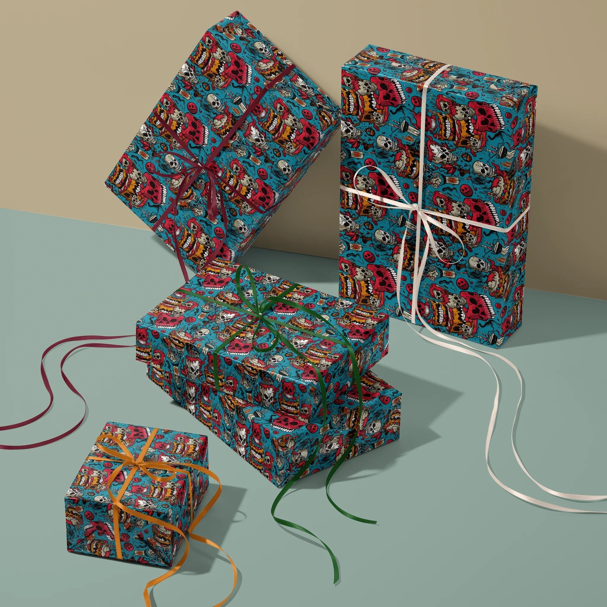 Cakewalk Creeps Gift Wrapping Paper