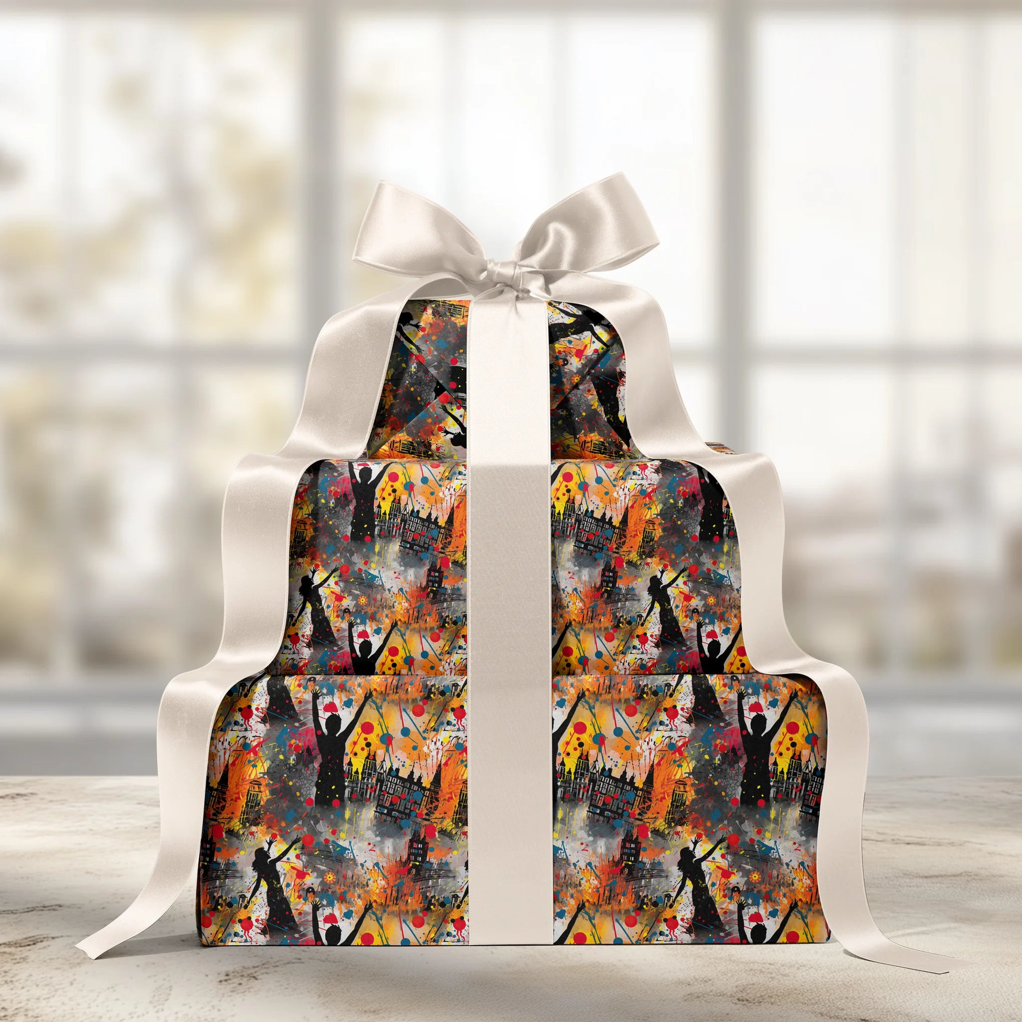 Unwrap Anxiety Gift Wrapping Paper