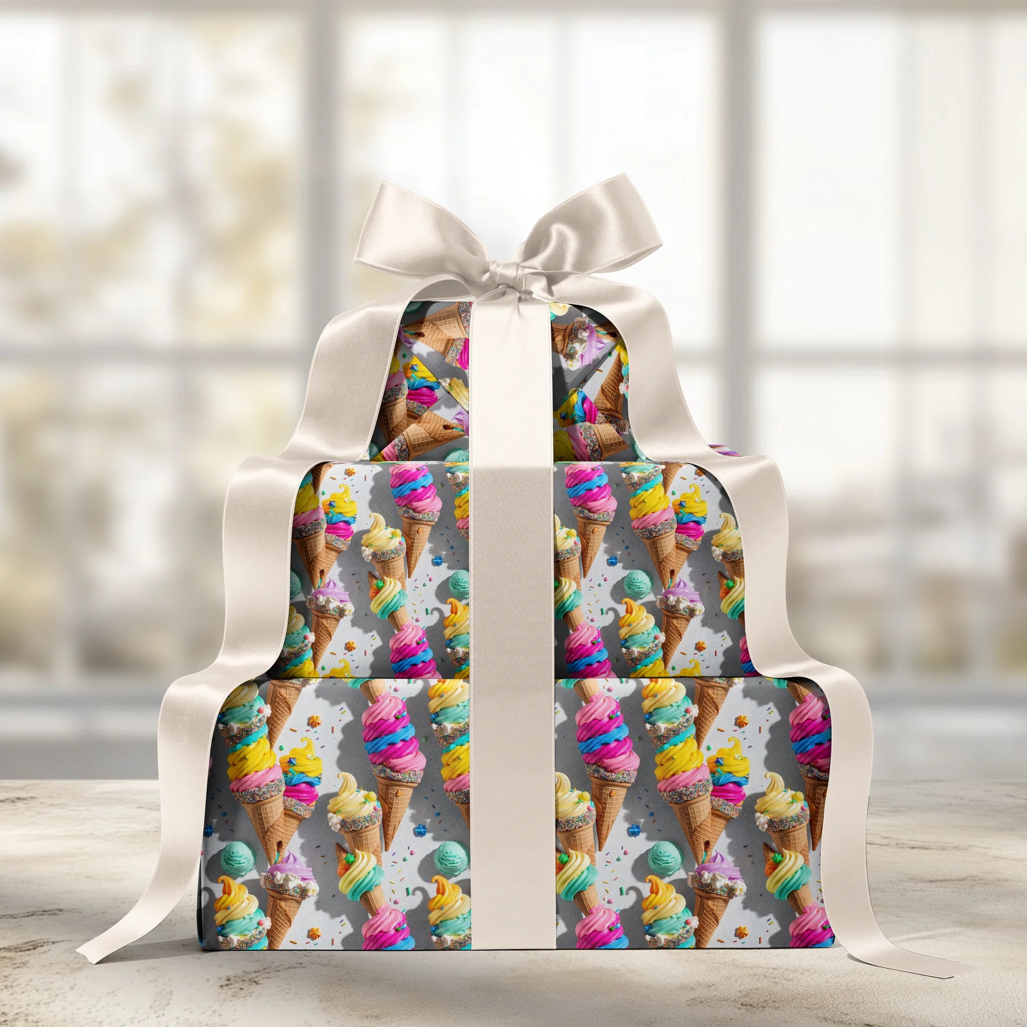 Scoop There It Is Gift Wrapping Paper