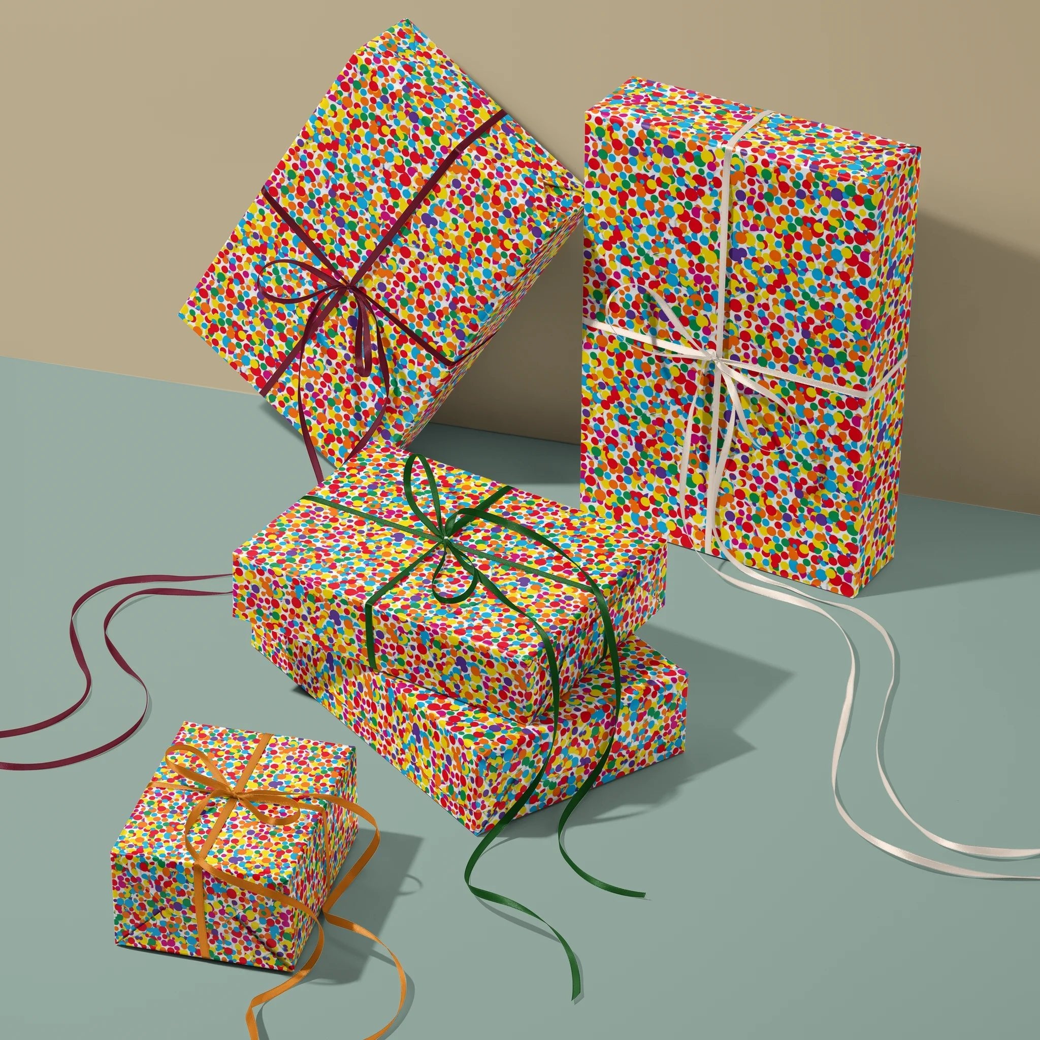 Confetti Countdown Gift Wrapping Paper