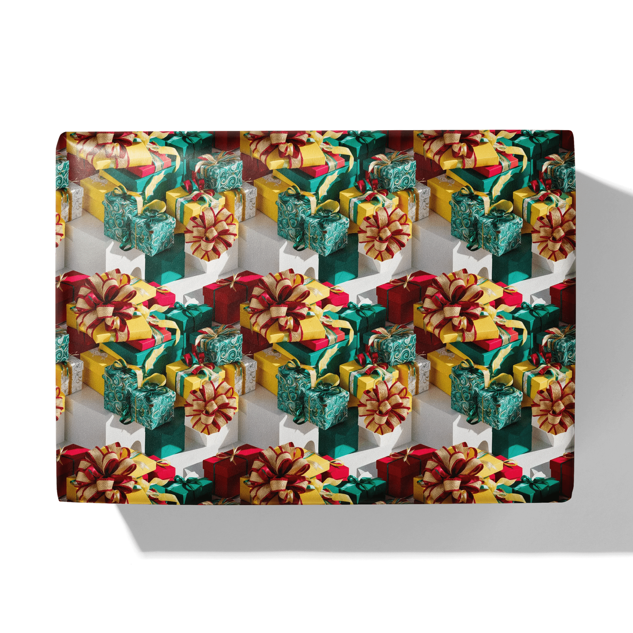 Cleverly Contained Gift Wrapping Paper