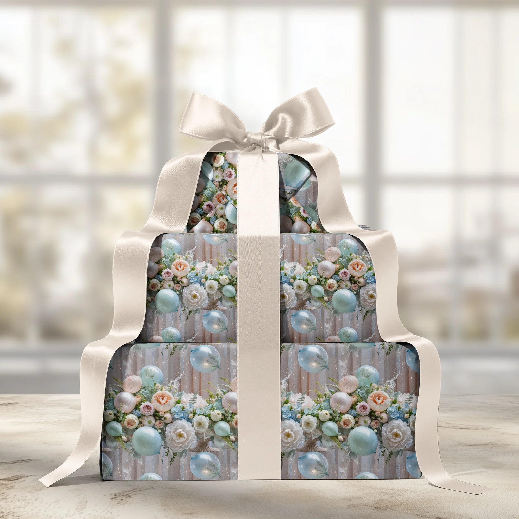 Macaron Moment Gift Wrapping Paper
