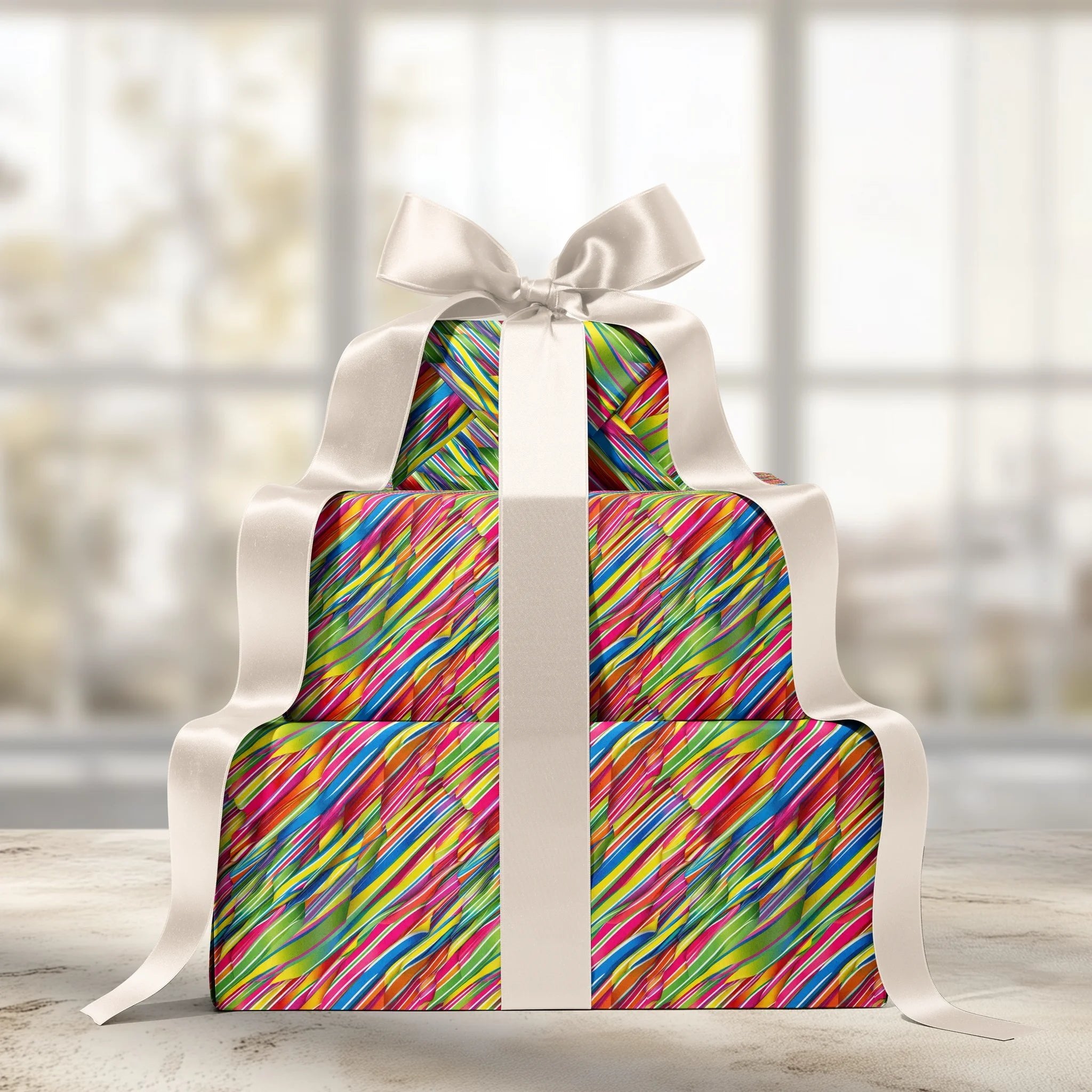Party Line Express Gift Wrapping Paper