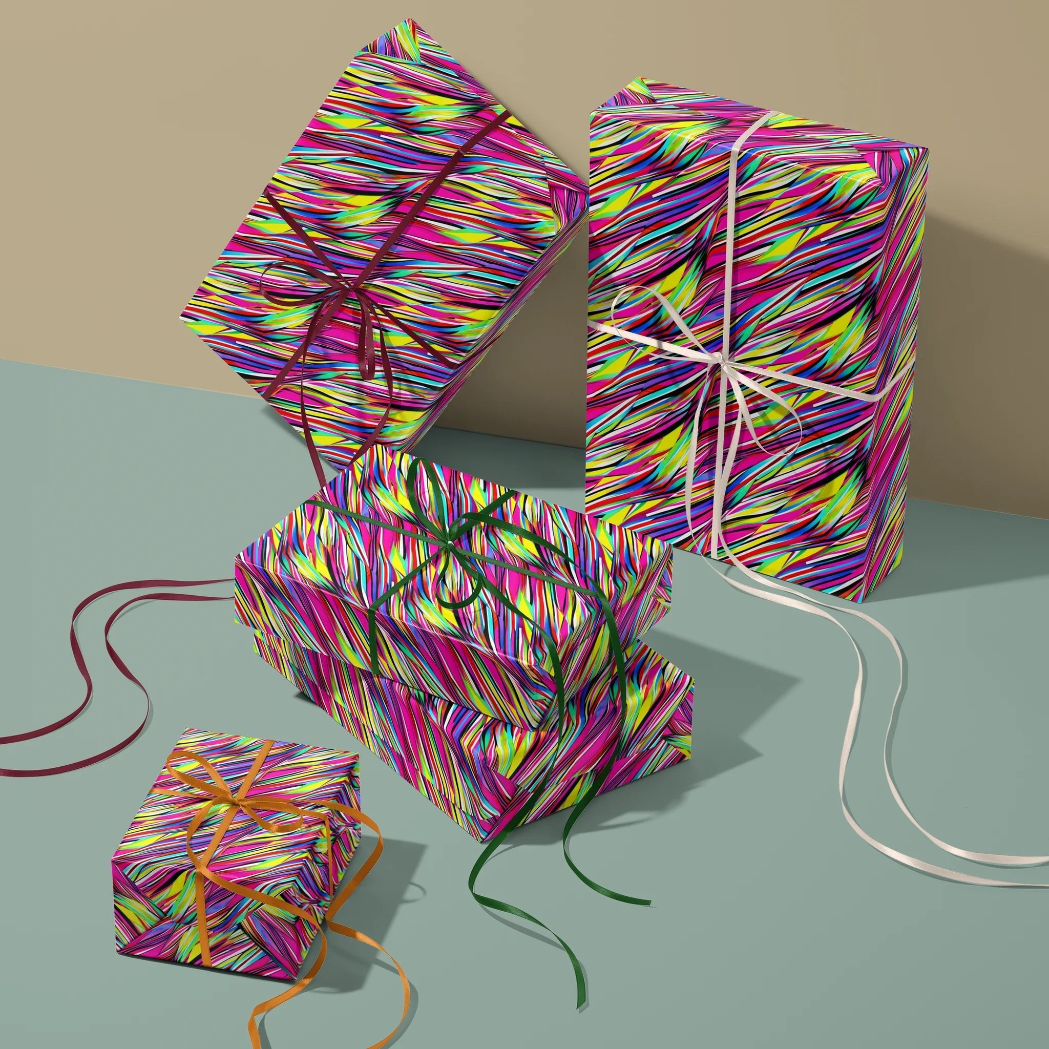Streamer Dreamer Gift Wrapping Paper