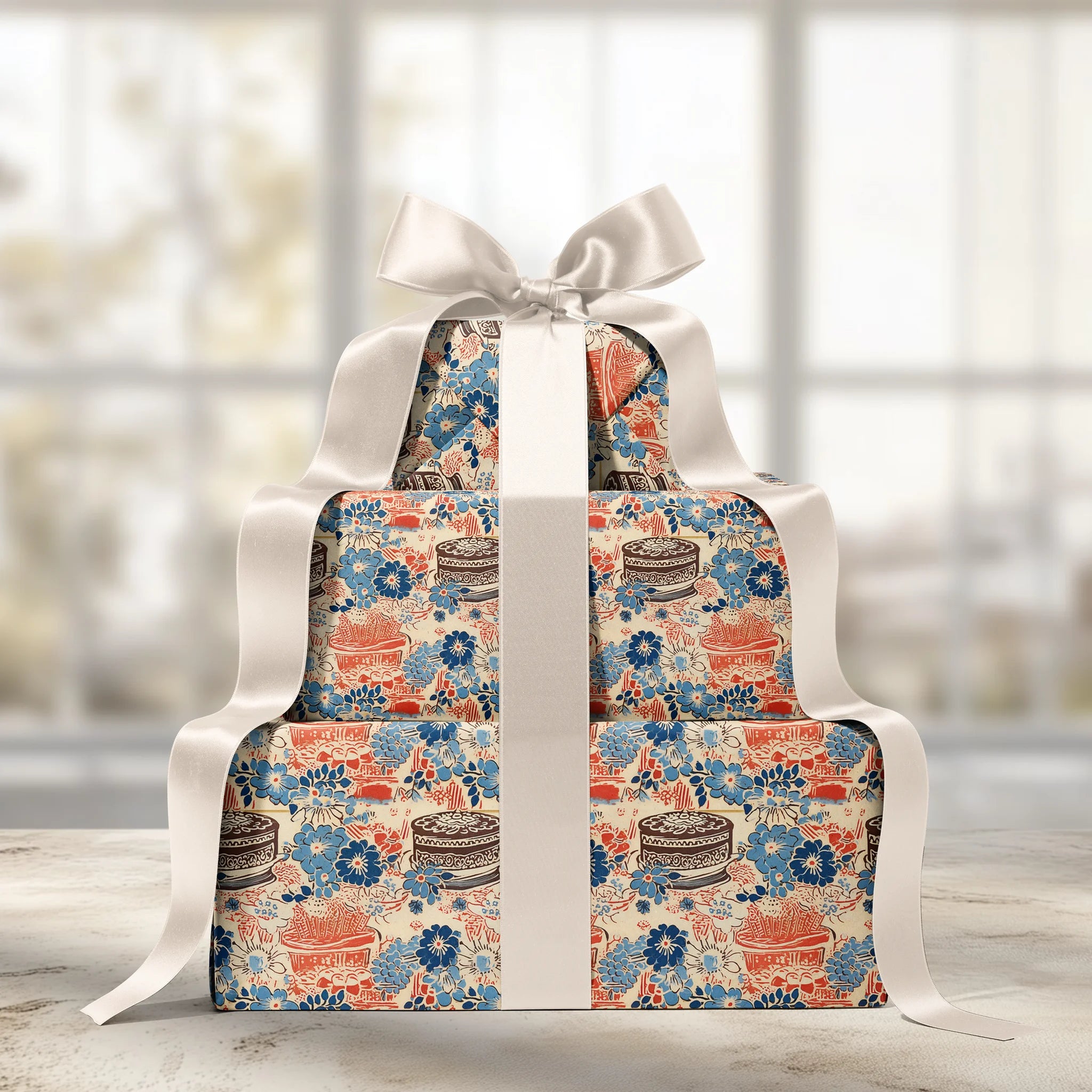 Cake Walk Gift Wrapping Paper