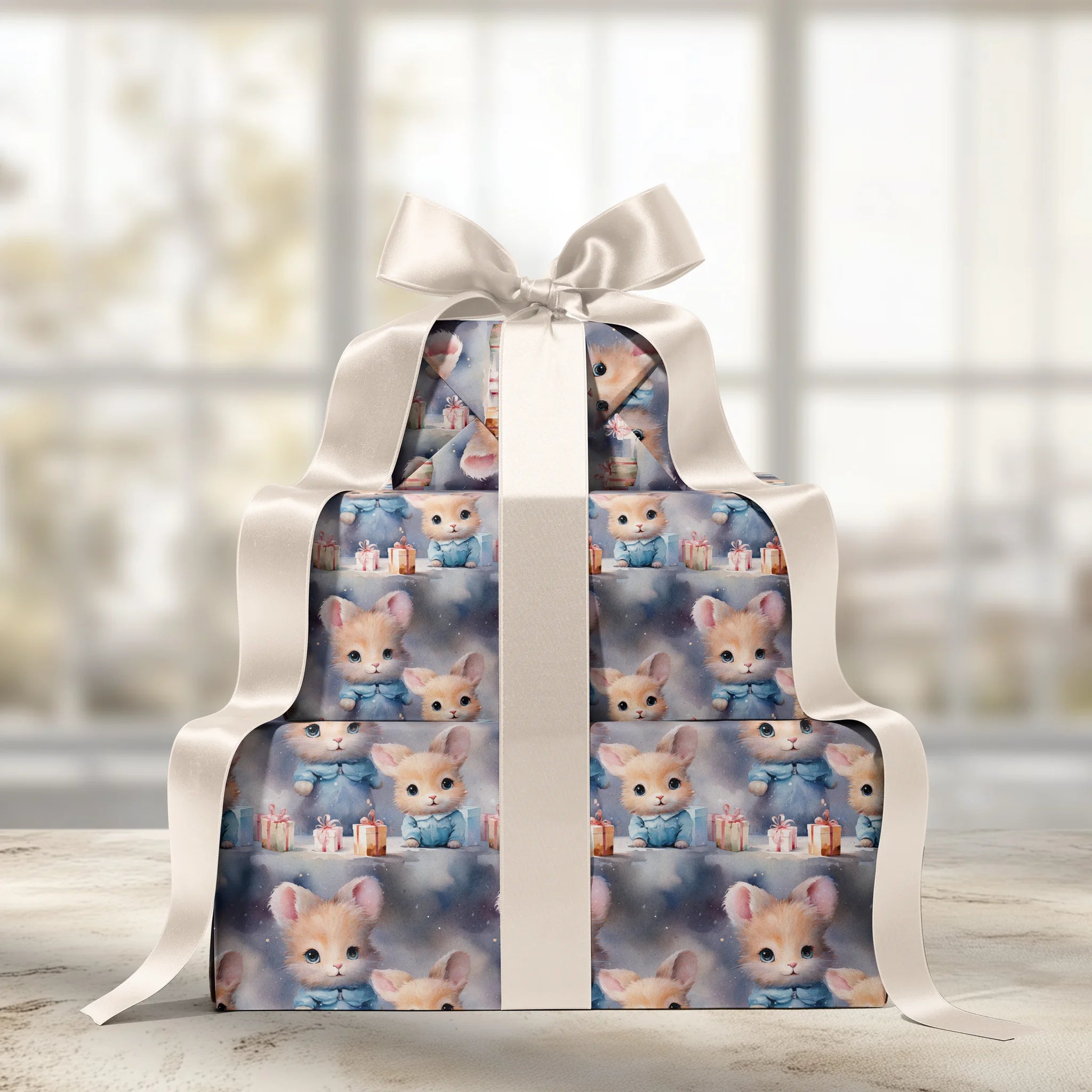 Mouse in the House Gift Wrapping Paper