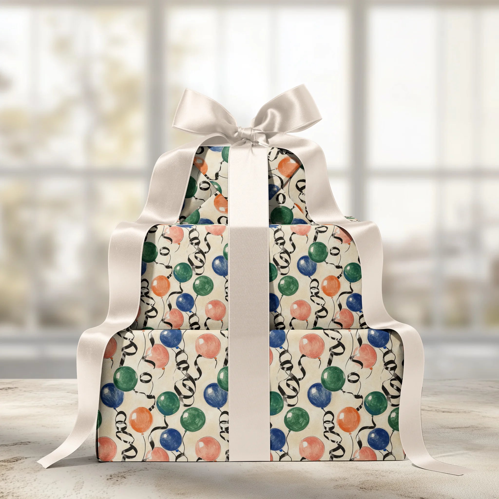 Lift and Gift Gift Wrapping Paper